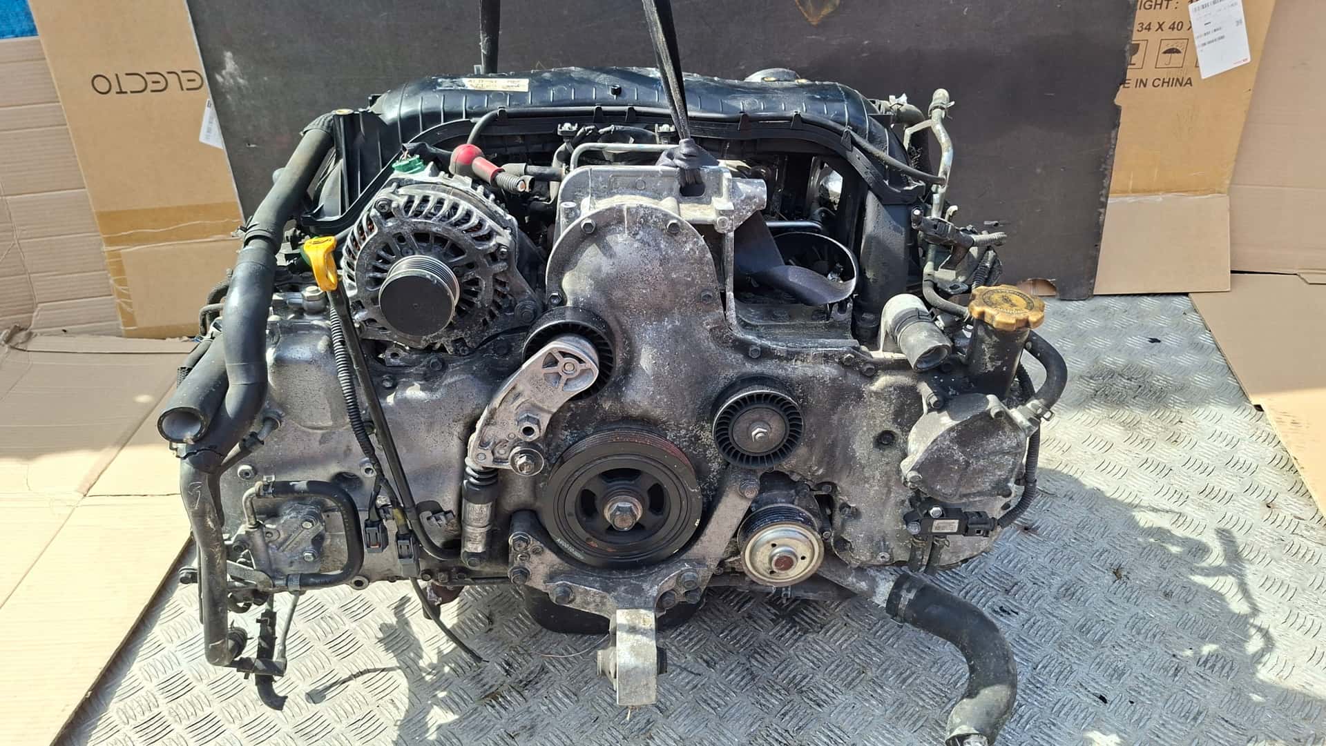 Moteur EJ25 vue 2