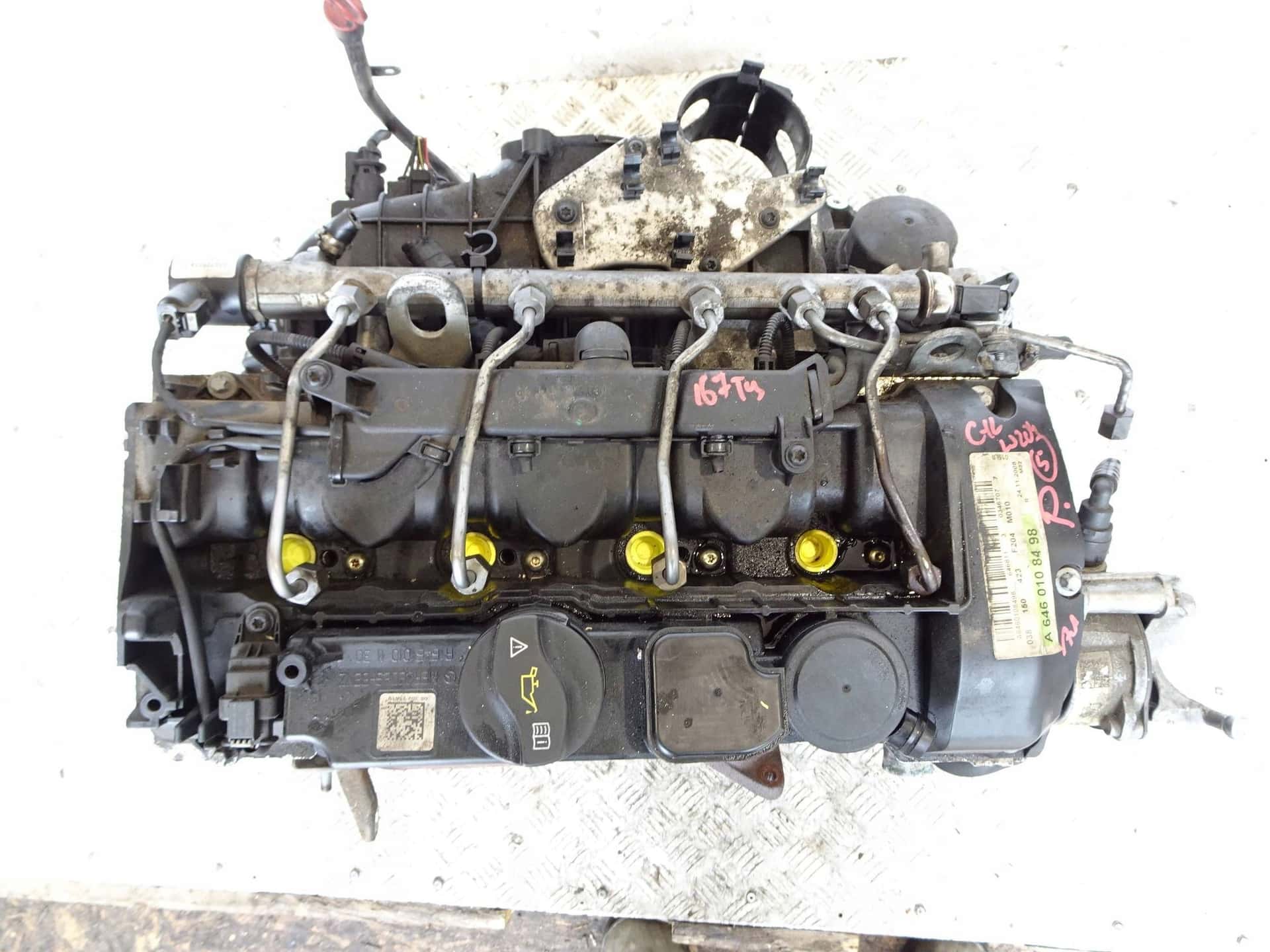 Moteur M 156.985 vue 3