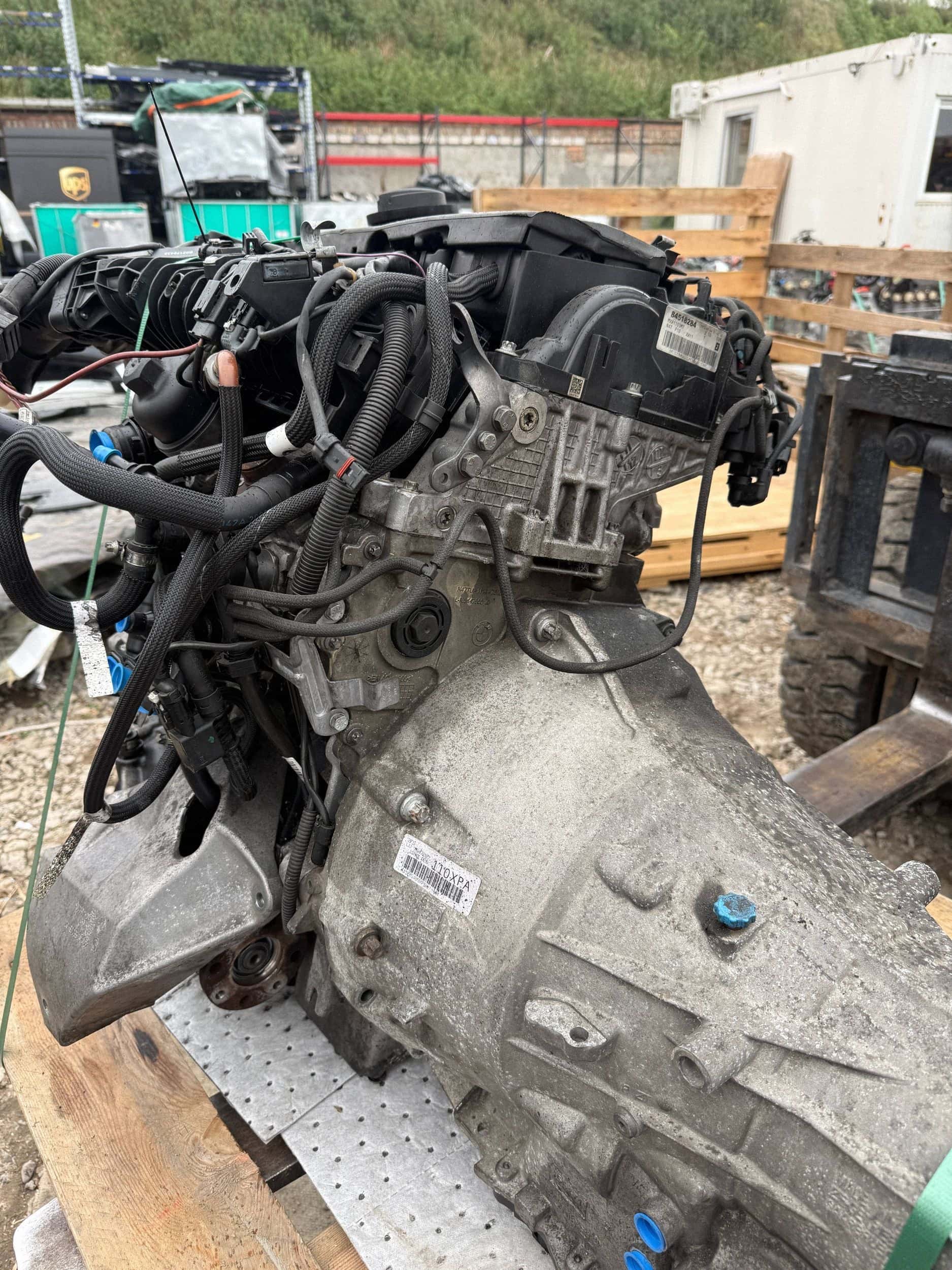 Moteur N47 D20 D vue 2