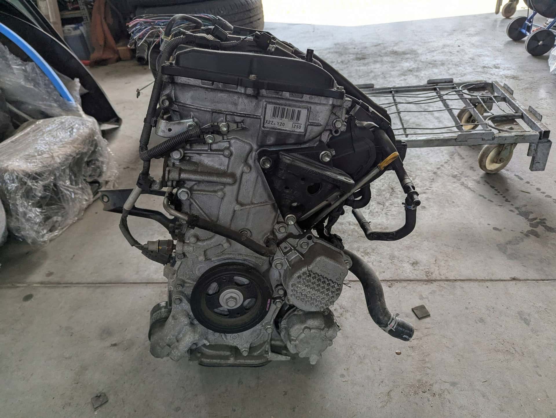 Moteur 2ZR-FXE vue 3