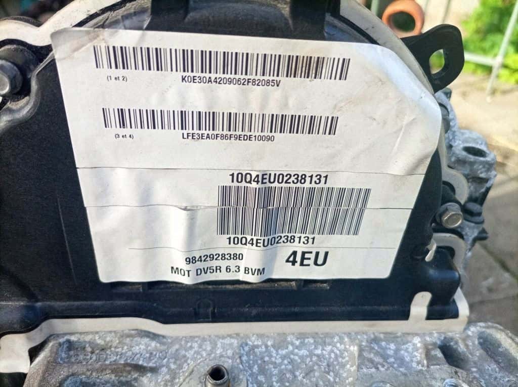 Moteur D 15 DTH (DV5RC) vue 3