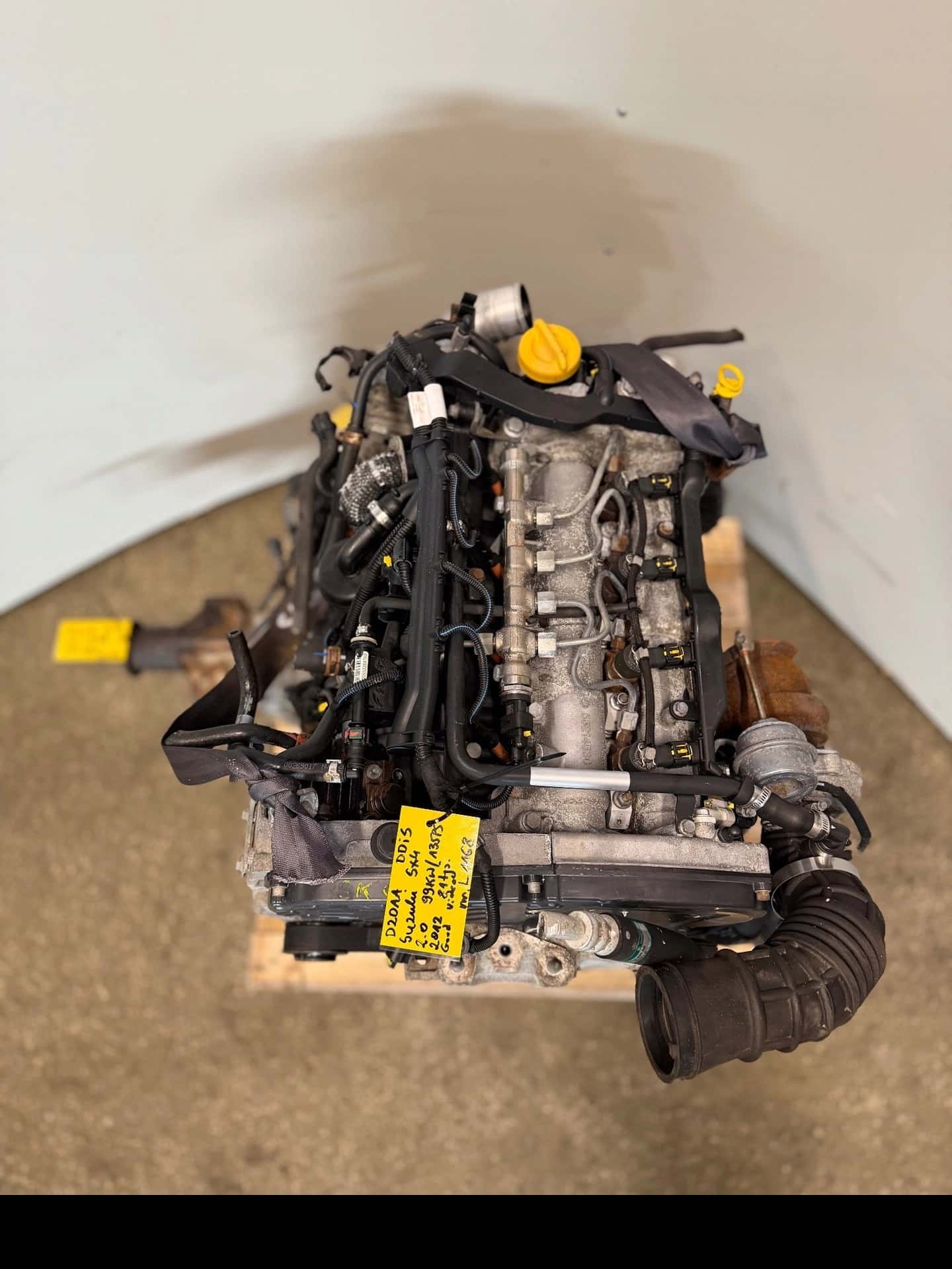 Moteur D20AA vue 4