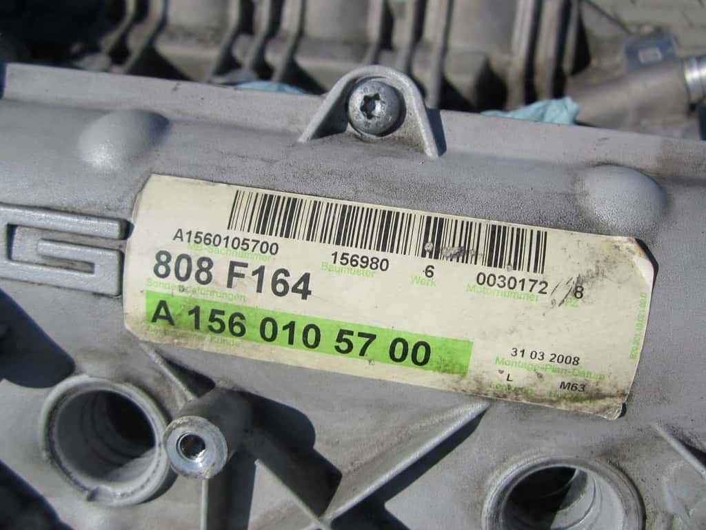 Moteur M 156.980 vue 4