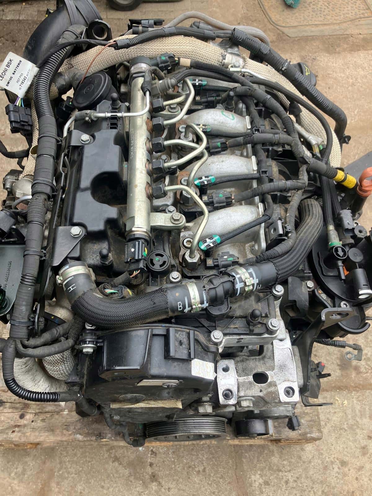 Moteur 4HL (DW12C) vue 7