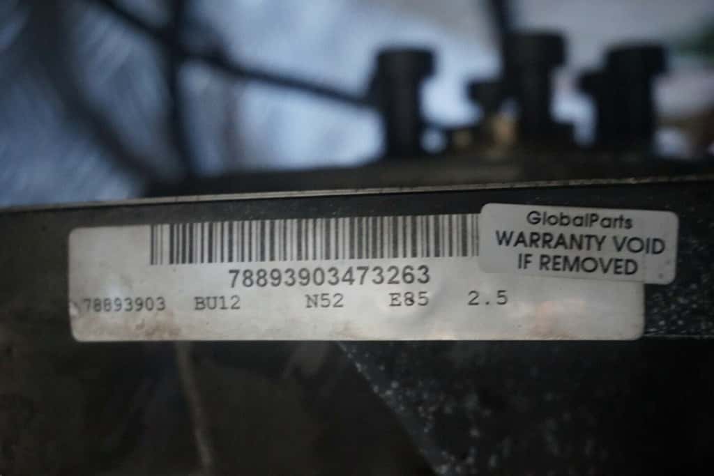 Moteur N52 B25 A vue 3