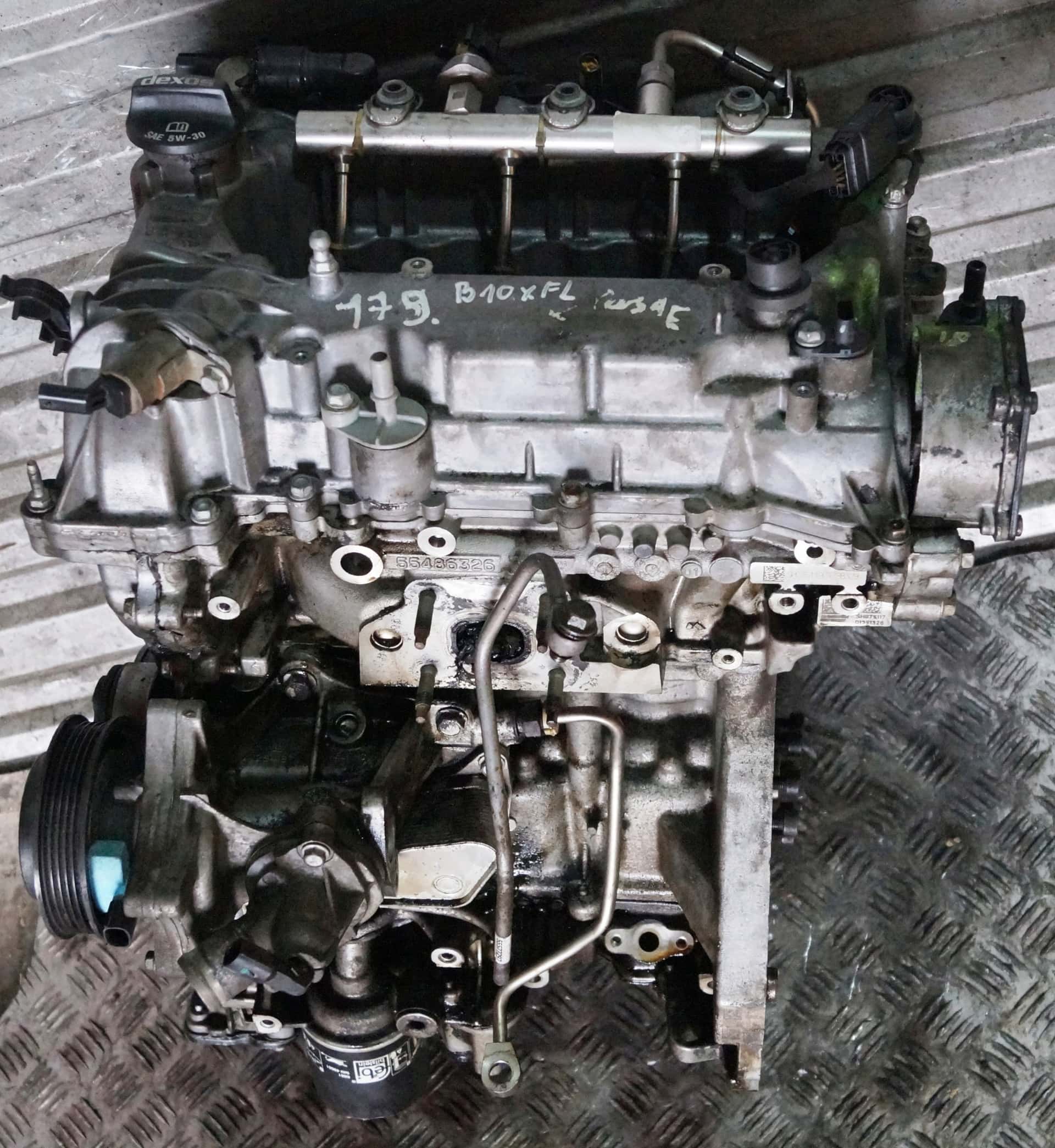 Moteur B 10 XFL vue 3