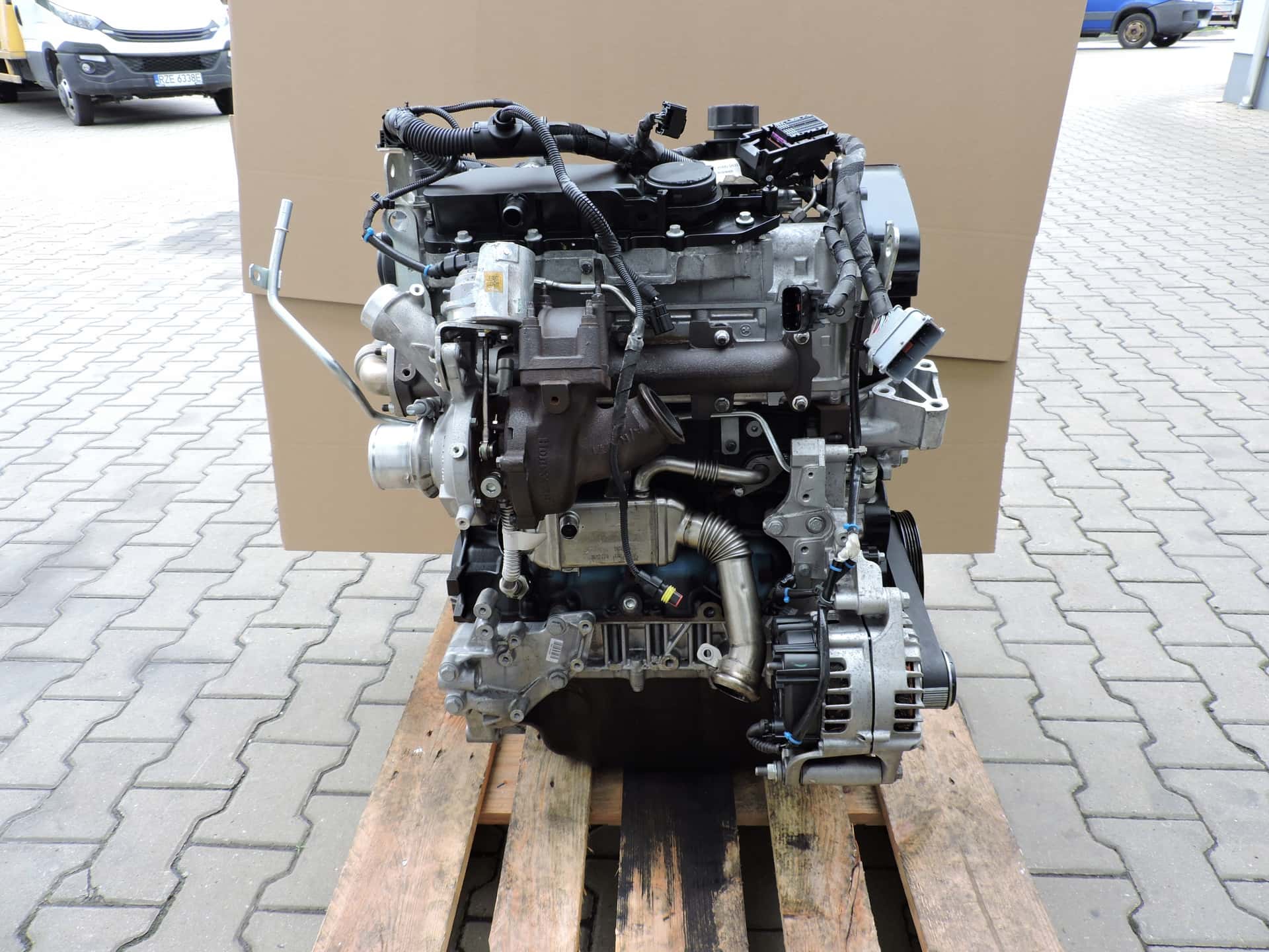 Moteur F1AGL411B vue 2