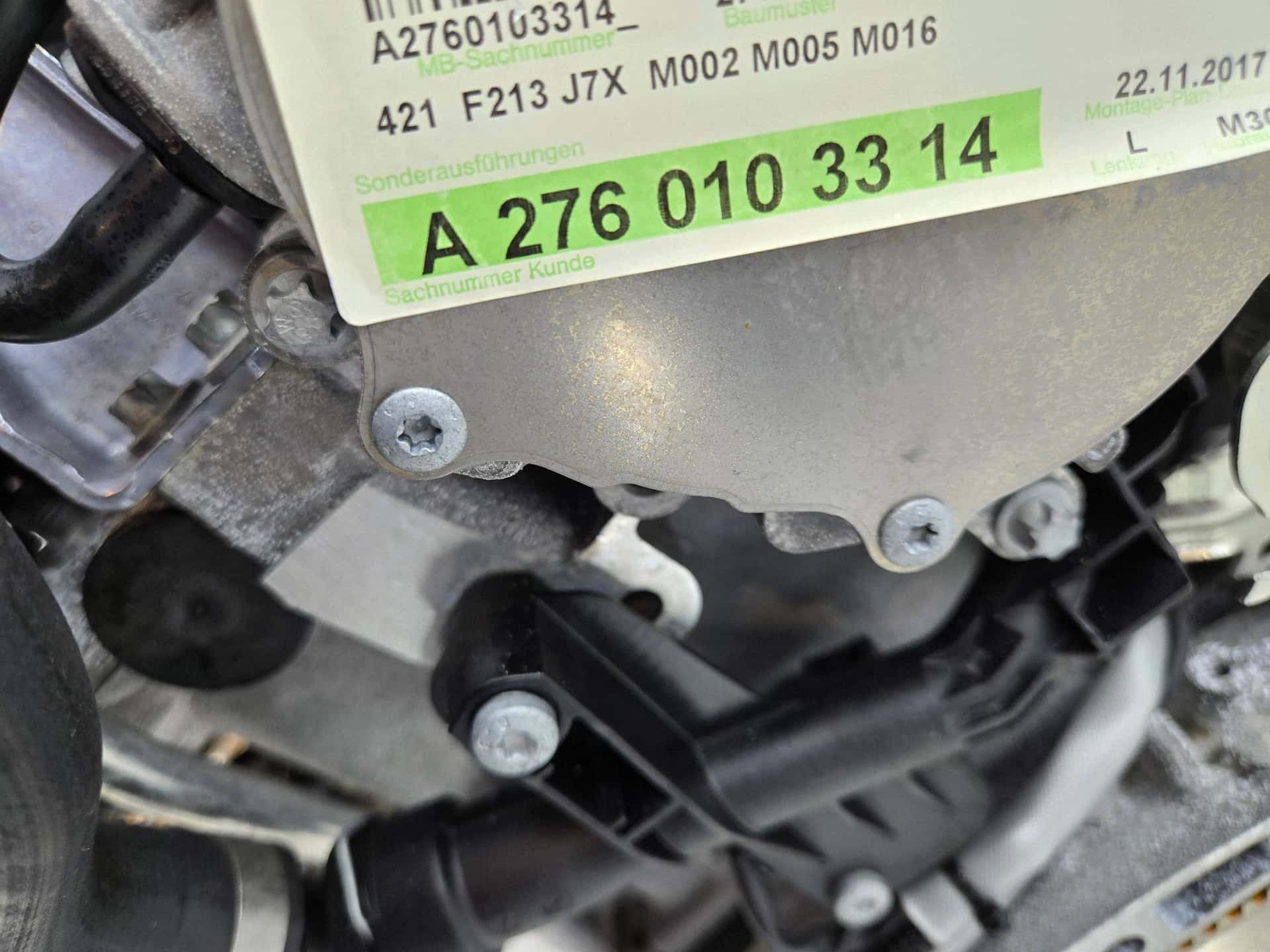Moteur M 274.920 vue 5