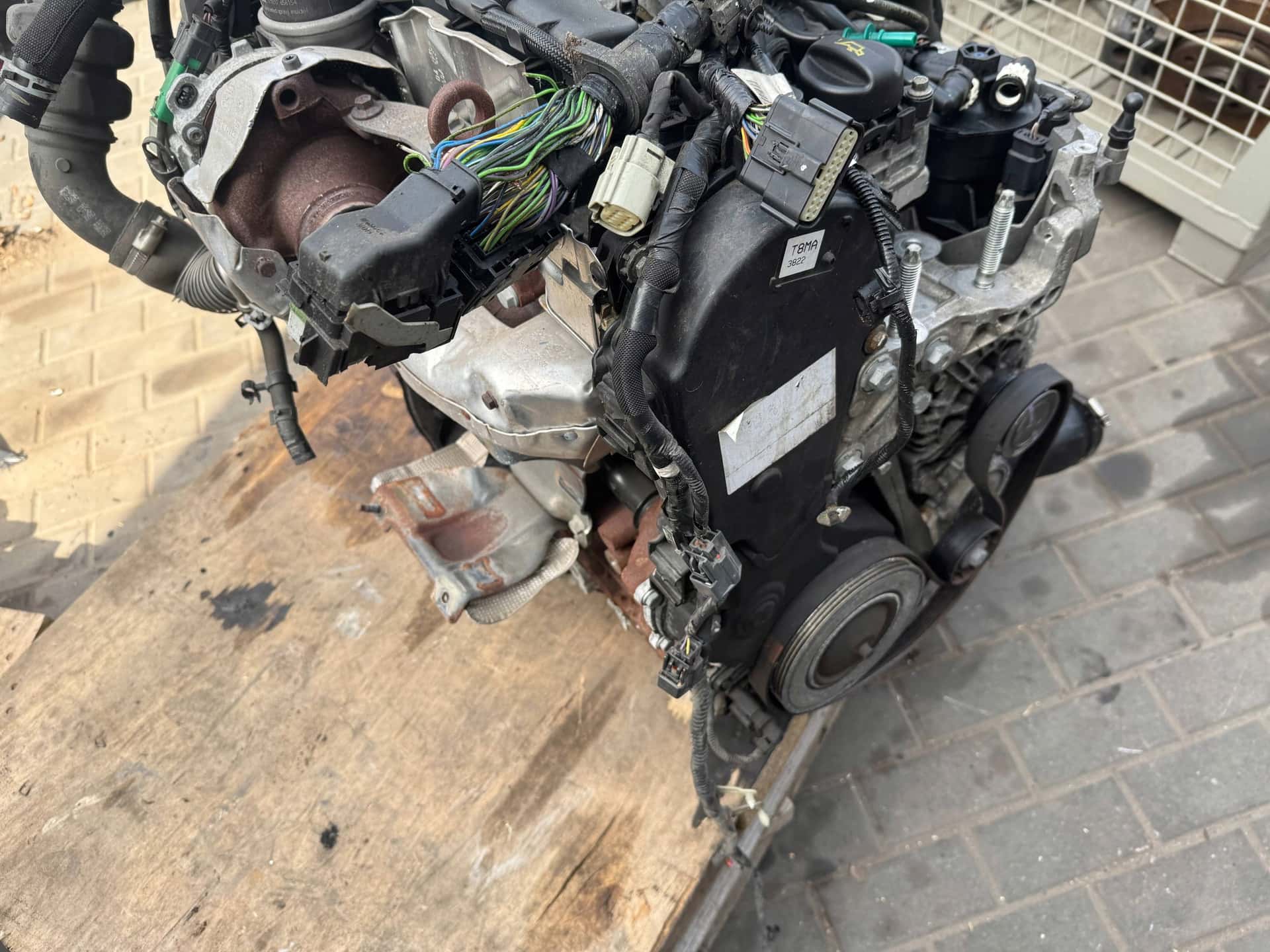 Moteur T8MA vue 3