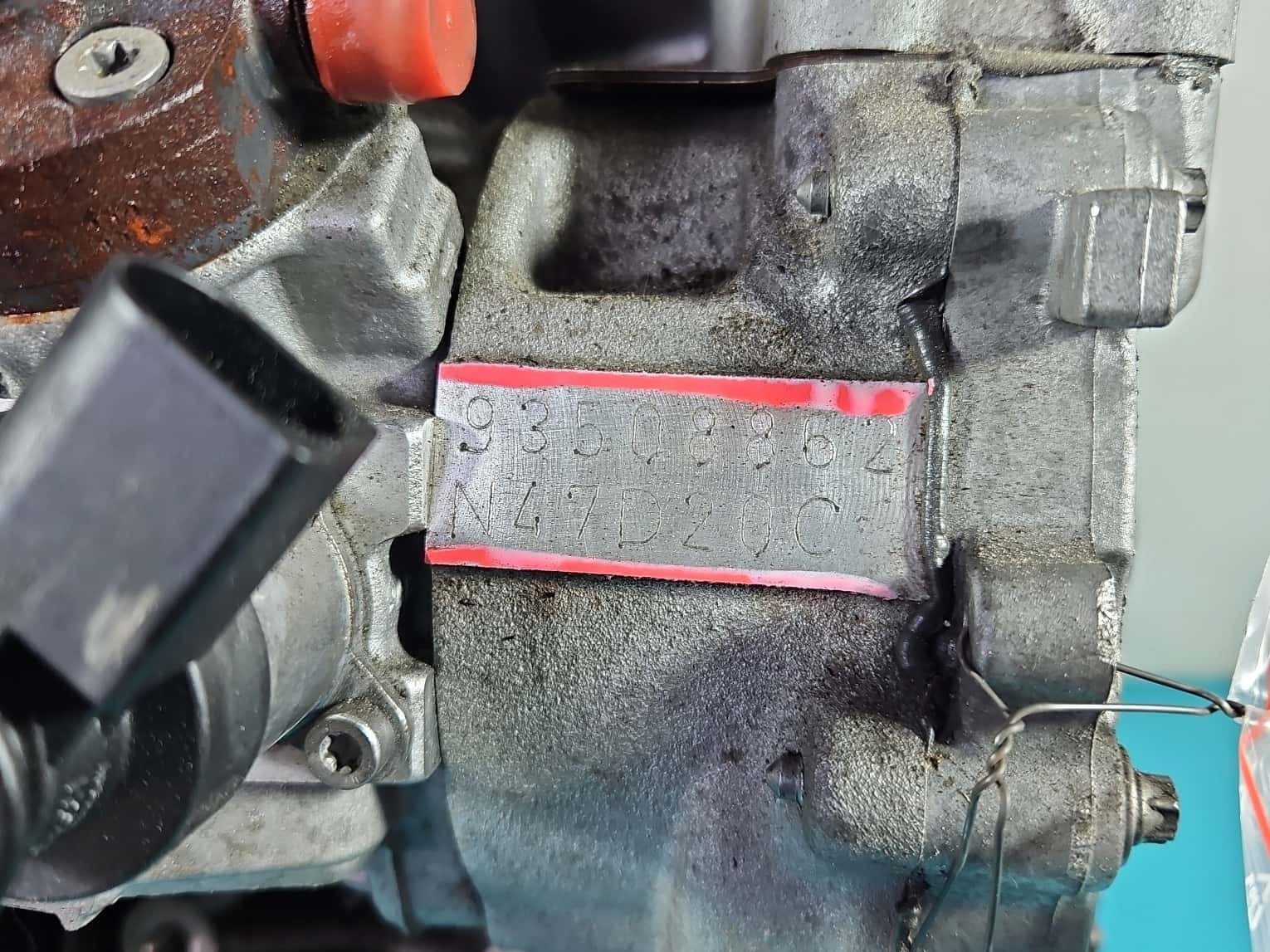 Moteur N47 D20 C vue 5