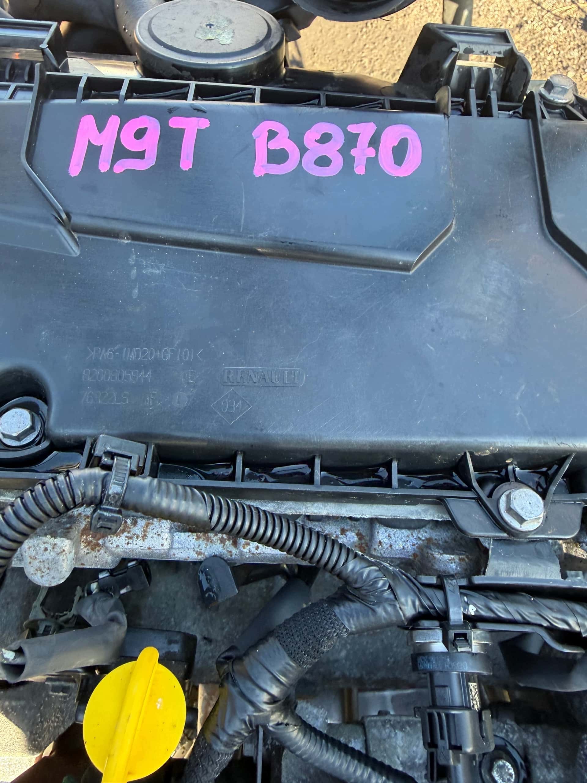 Moteur M9T 882 vue 2