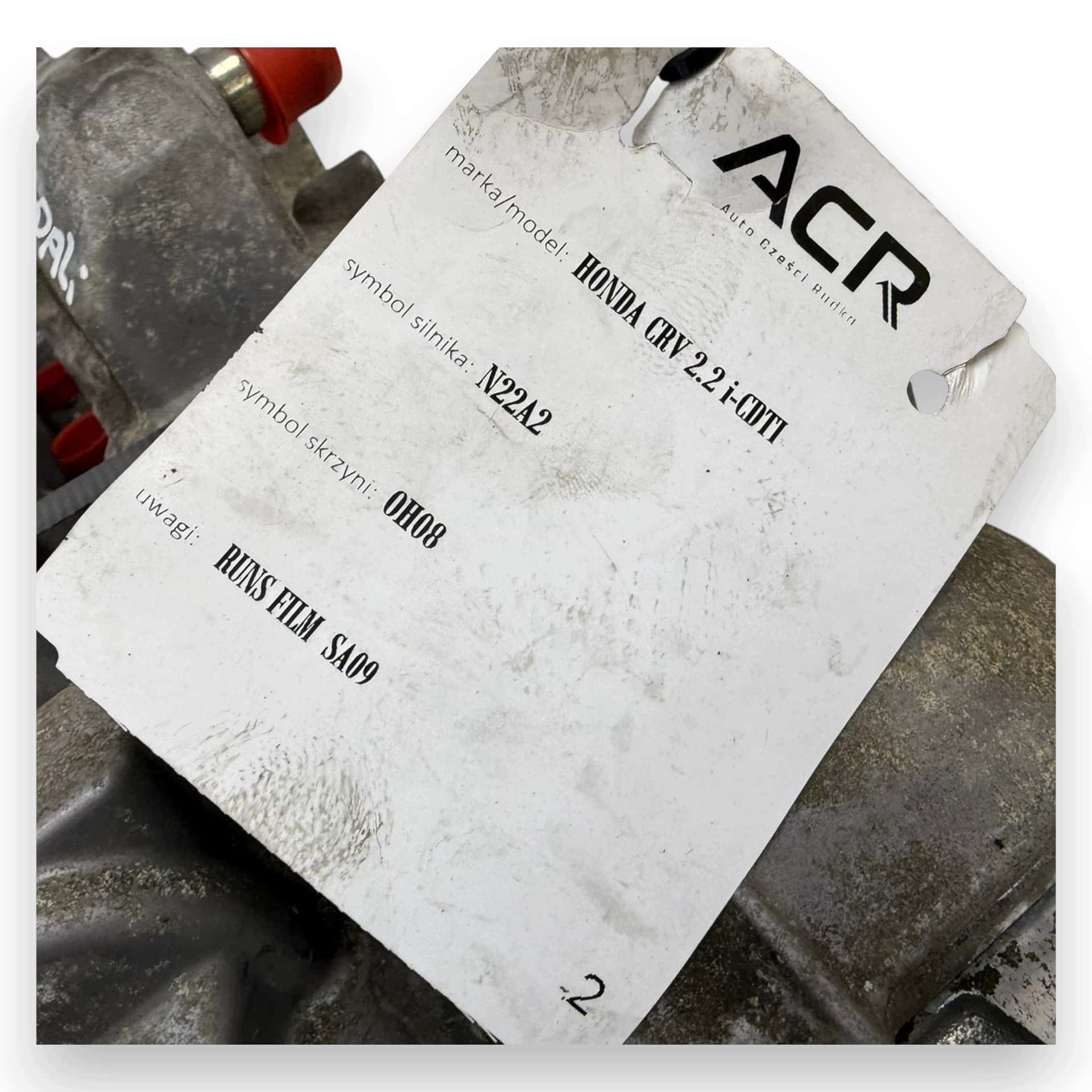 Moteur N22A2 vue 9