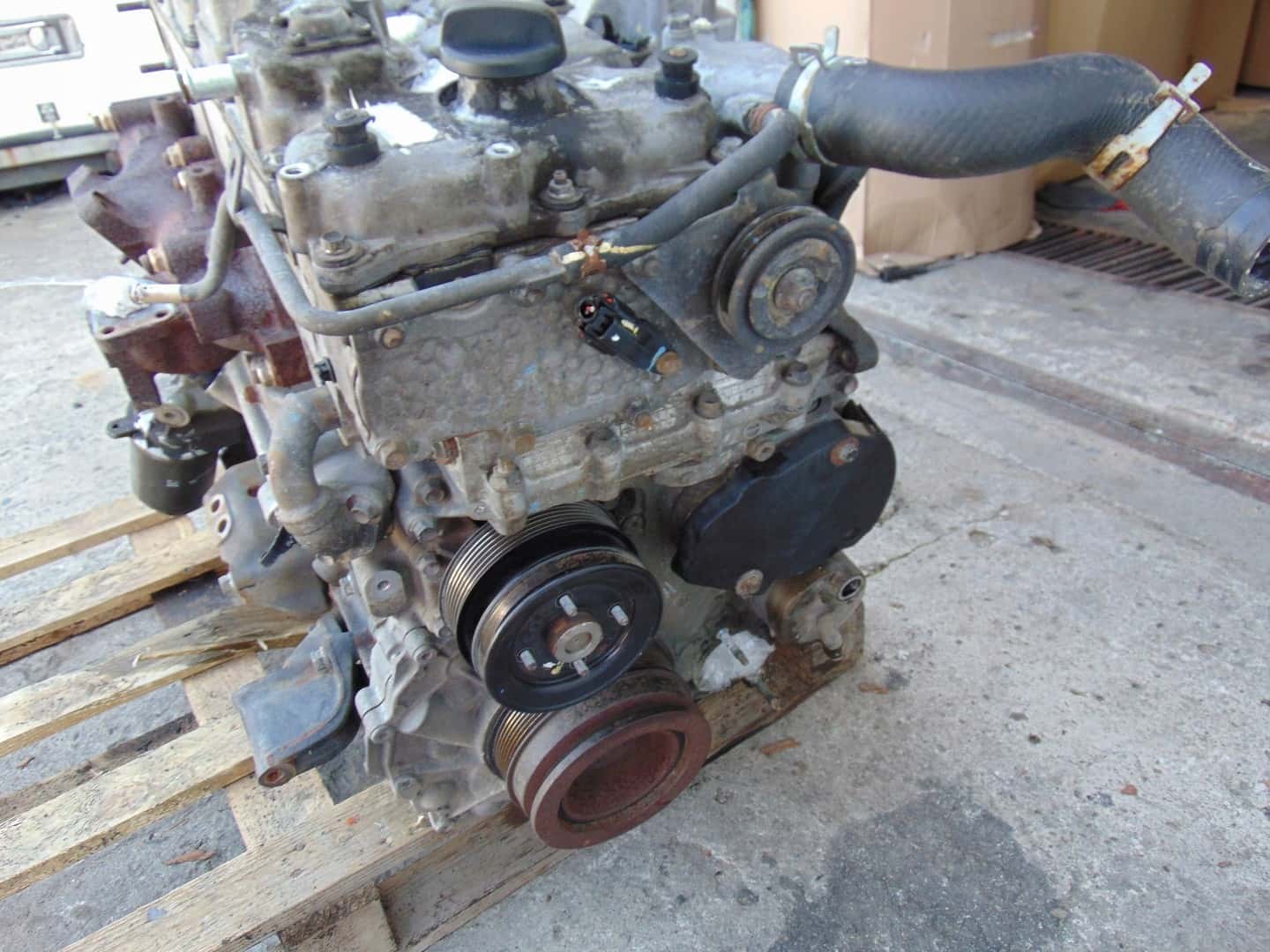 Moteur 4JJ1E4C-L vue 2