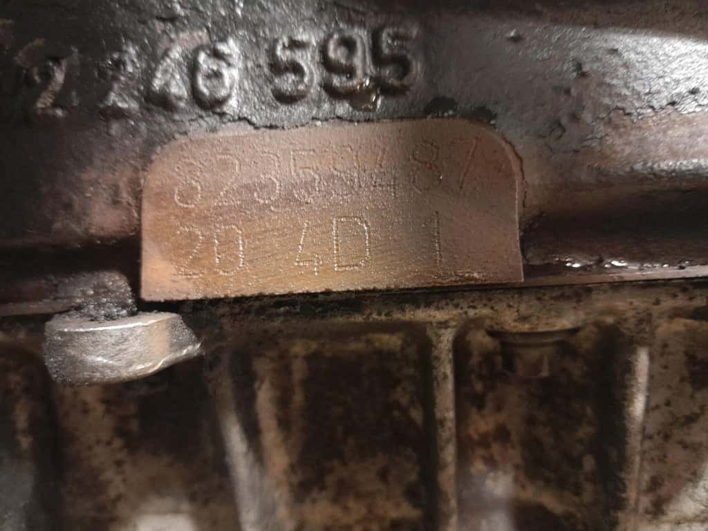 Moteur M47 D20 (204D4) vue 7