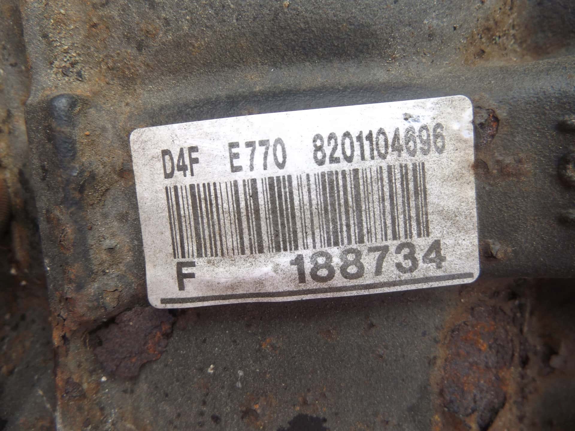 Moteur D4F 770 vue 4
