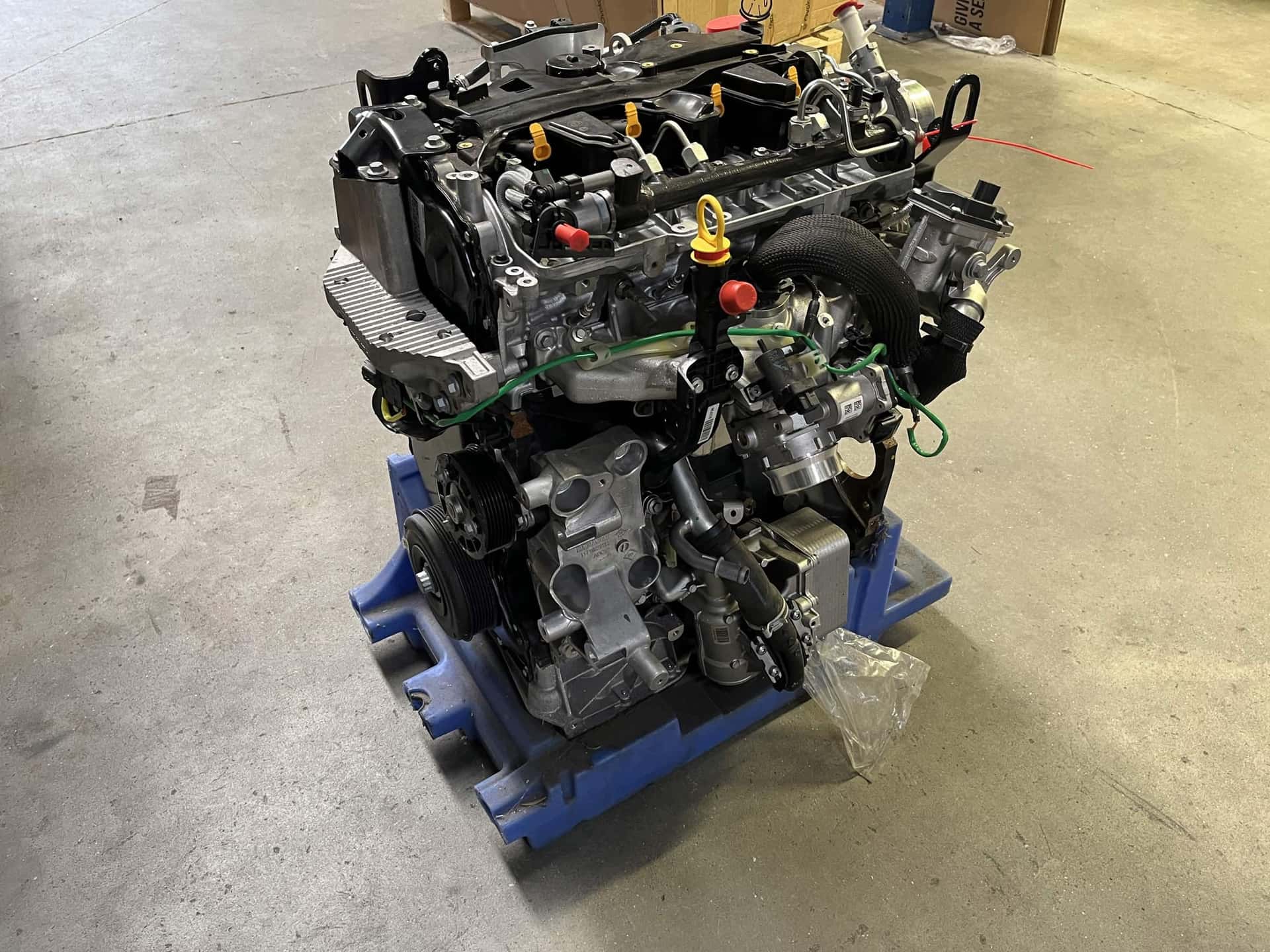 Moteur M9T 890 vue 3