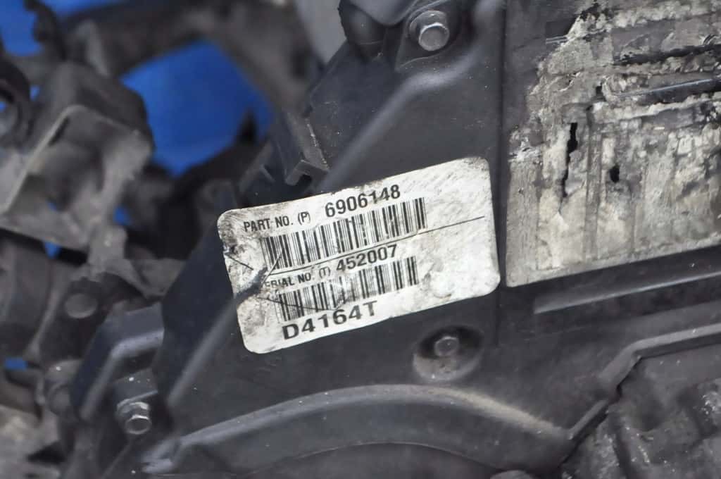Moteur D 4164 T vue 2