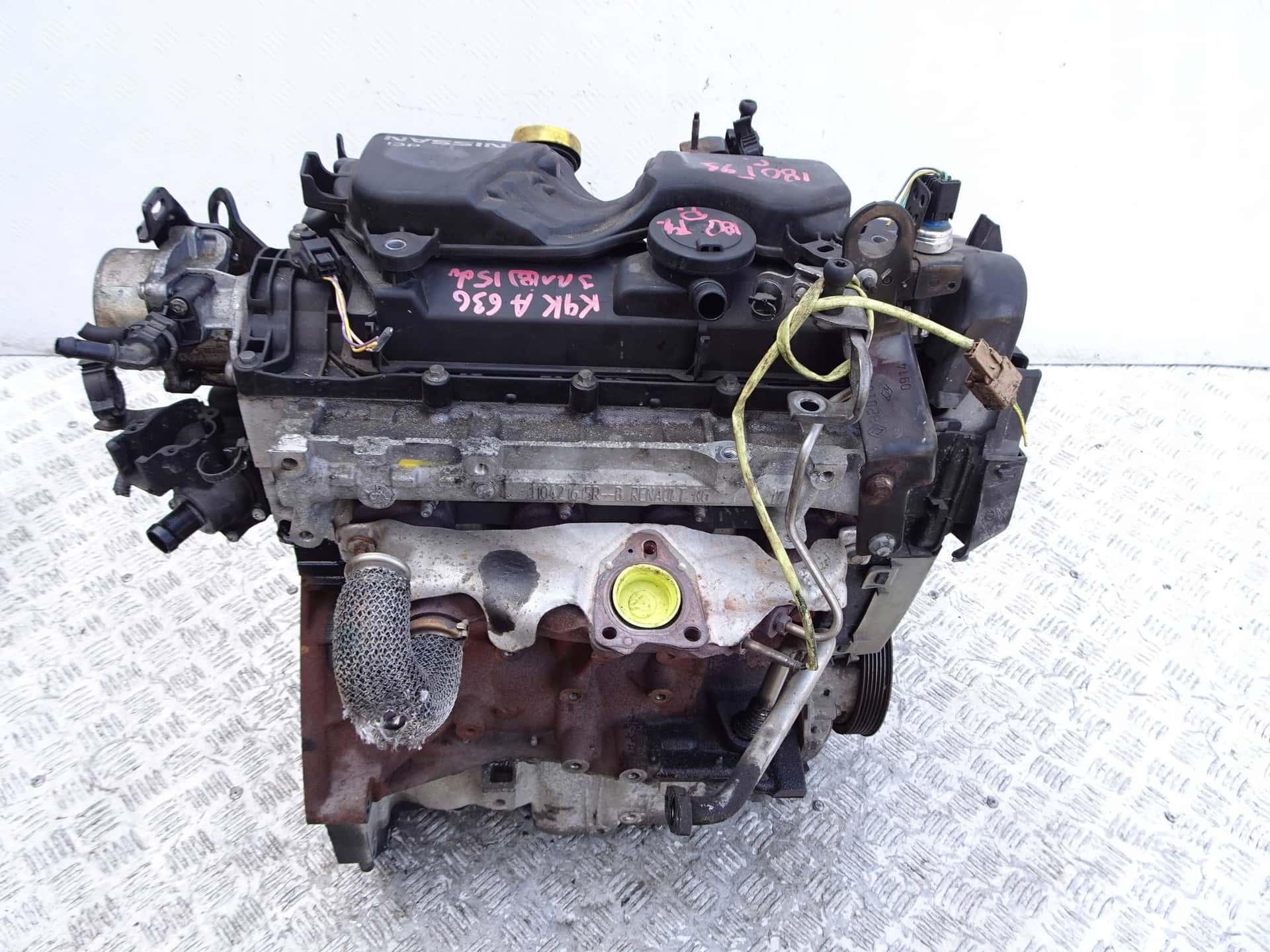 Moteur K9K vue 3