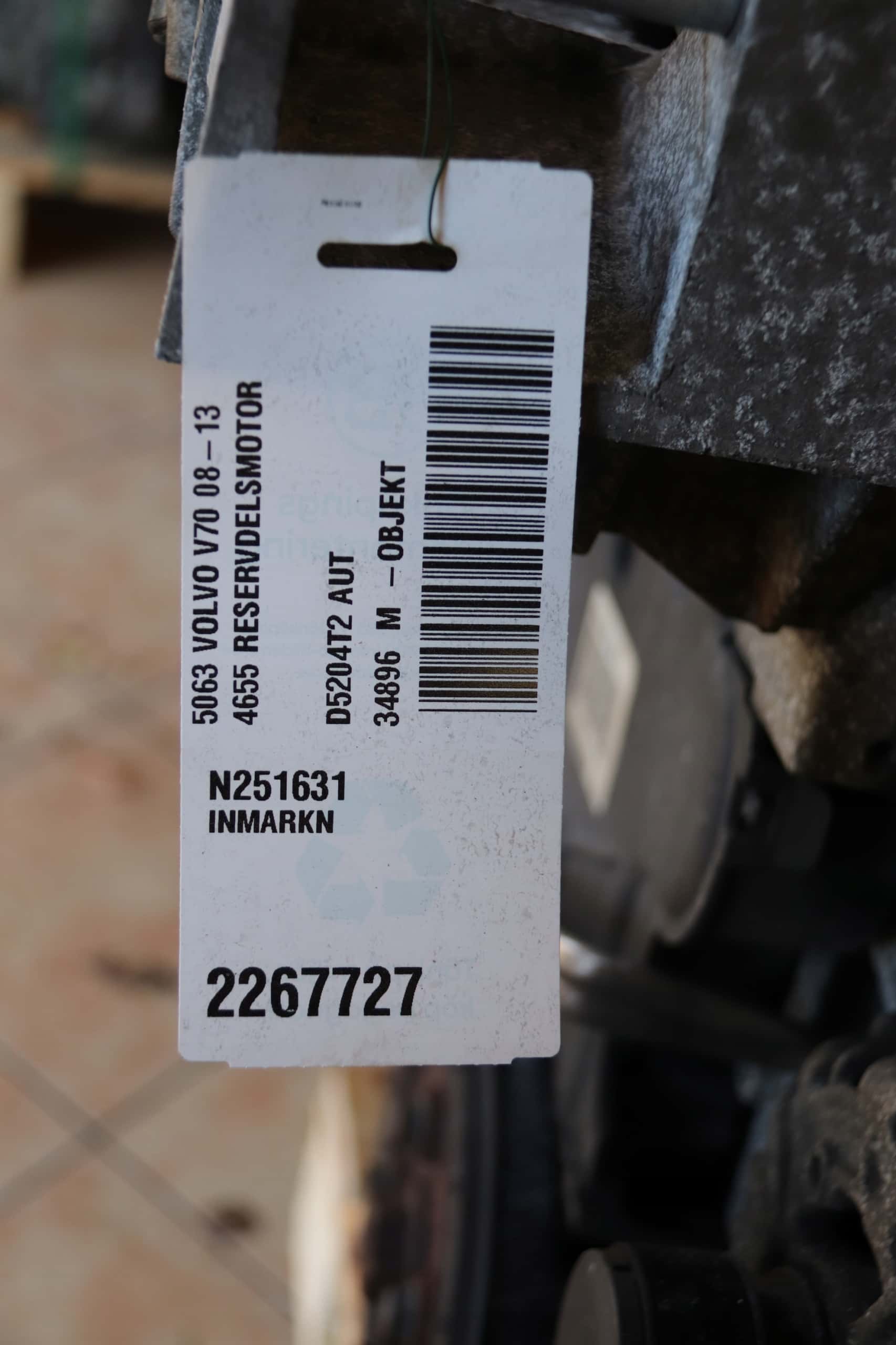 Moteur D 5204 T2 vue 4