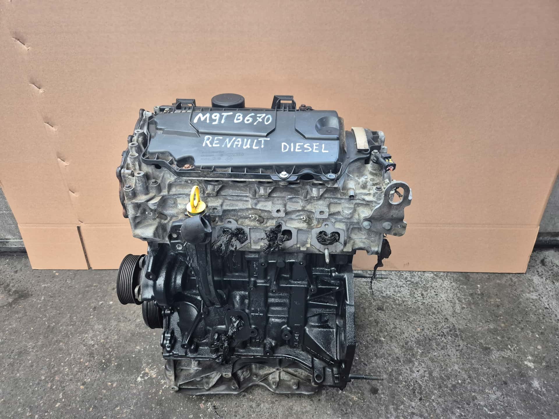 Moteur M9T 672 vue 2