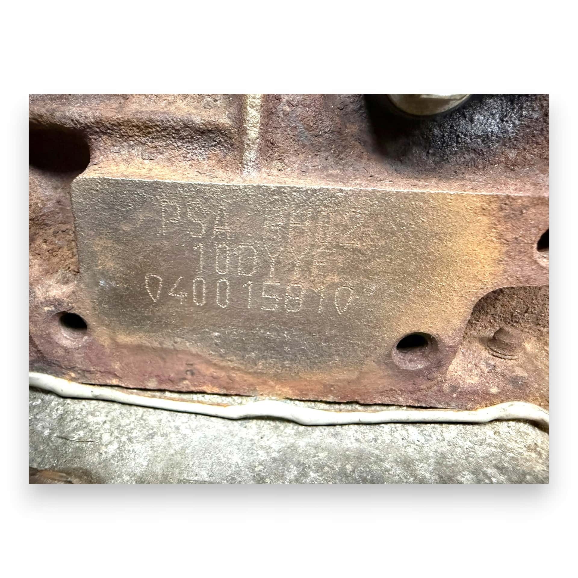 Moteur RHH (DW10CTED4) vue 2
