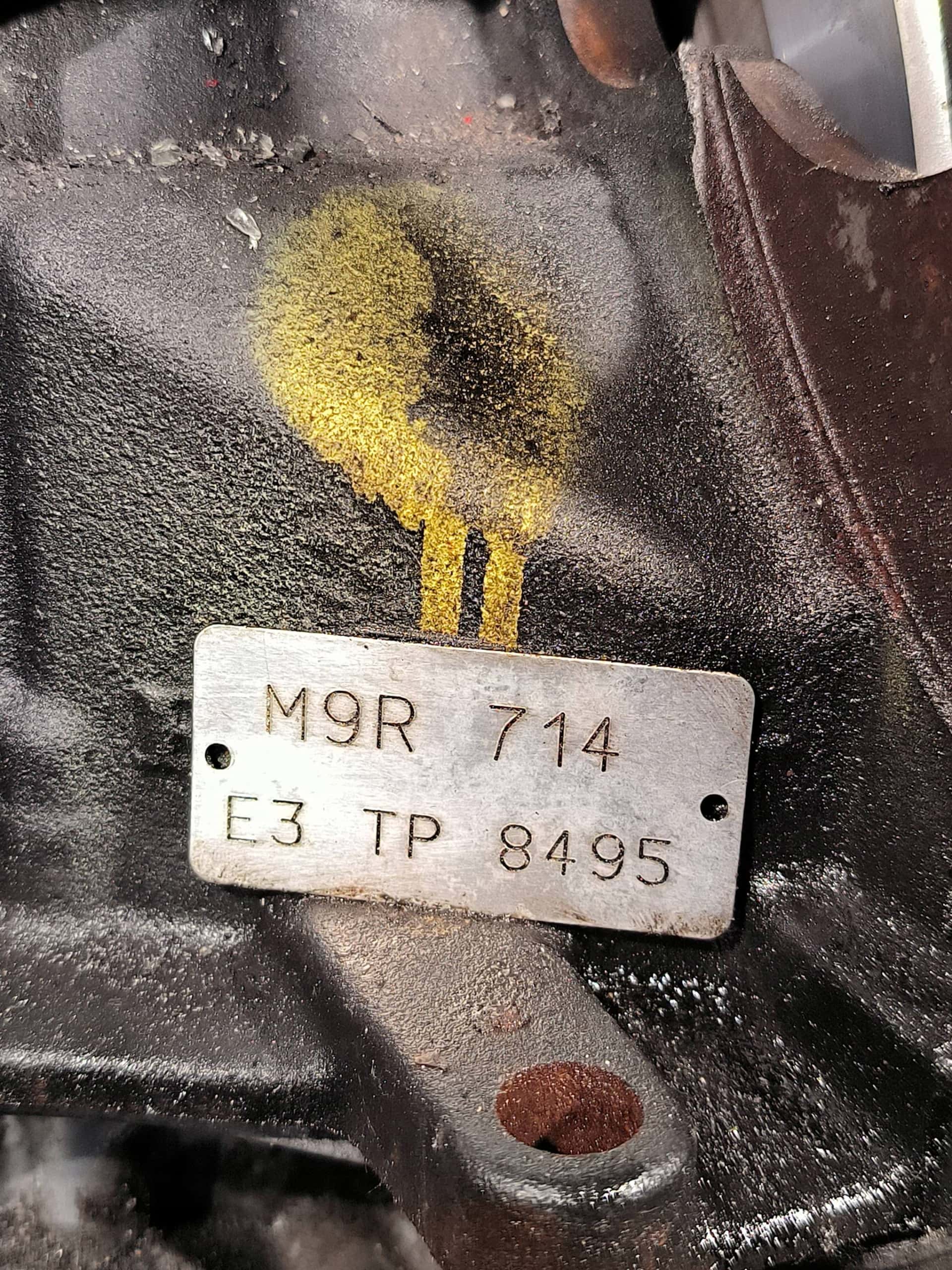 Moteur M9R 714 vue 3