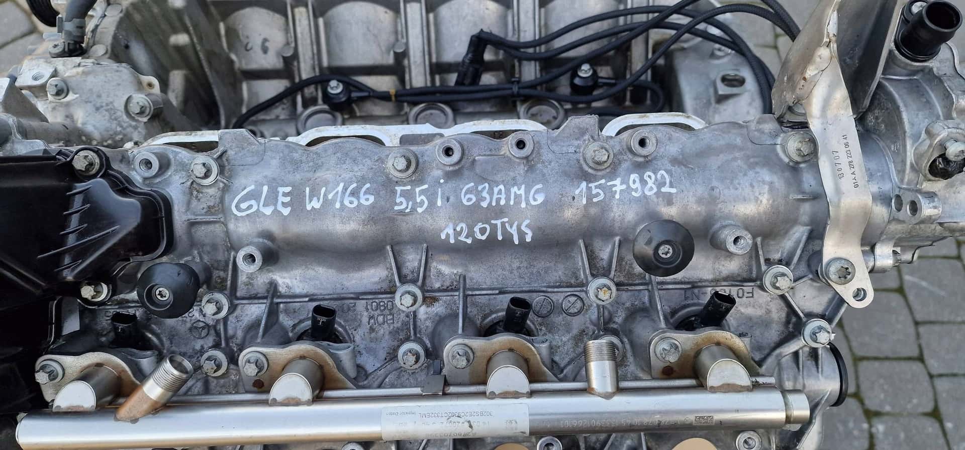 Moteur M 157.982 vue 2