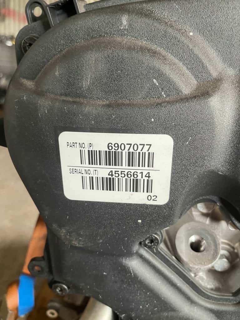 Moteur B 420 T2 vue 2
