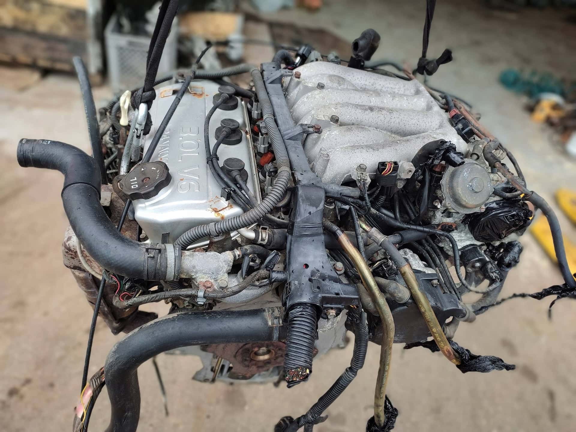 Moteur 6G72 (SOHC 24V) vue 2