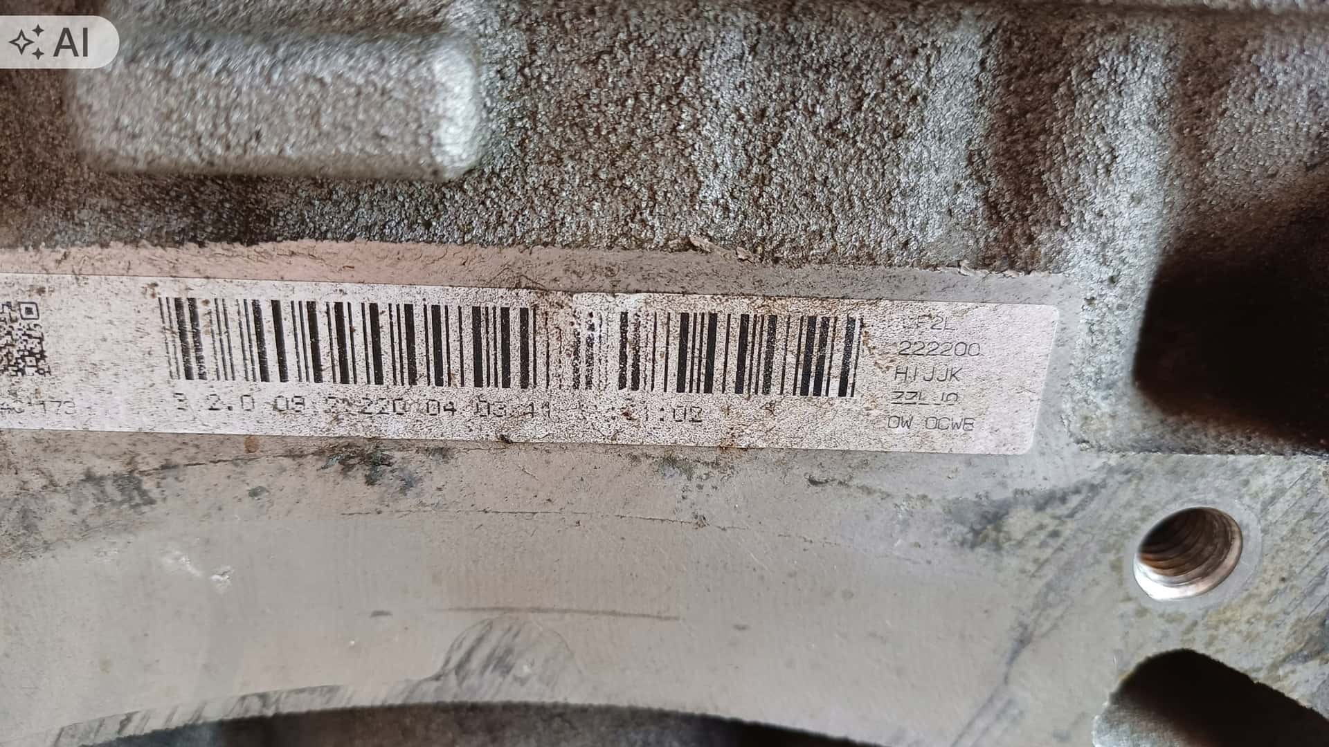 Moteur LF5H vue 9