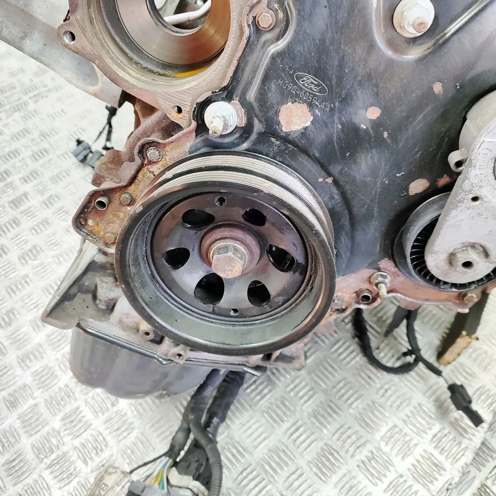 Moteur YMR6 vue 4