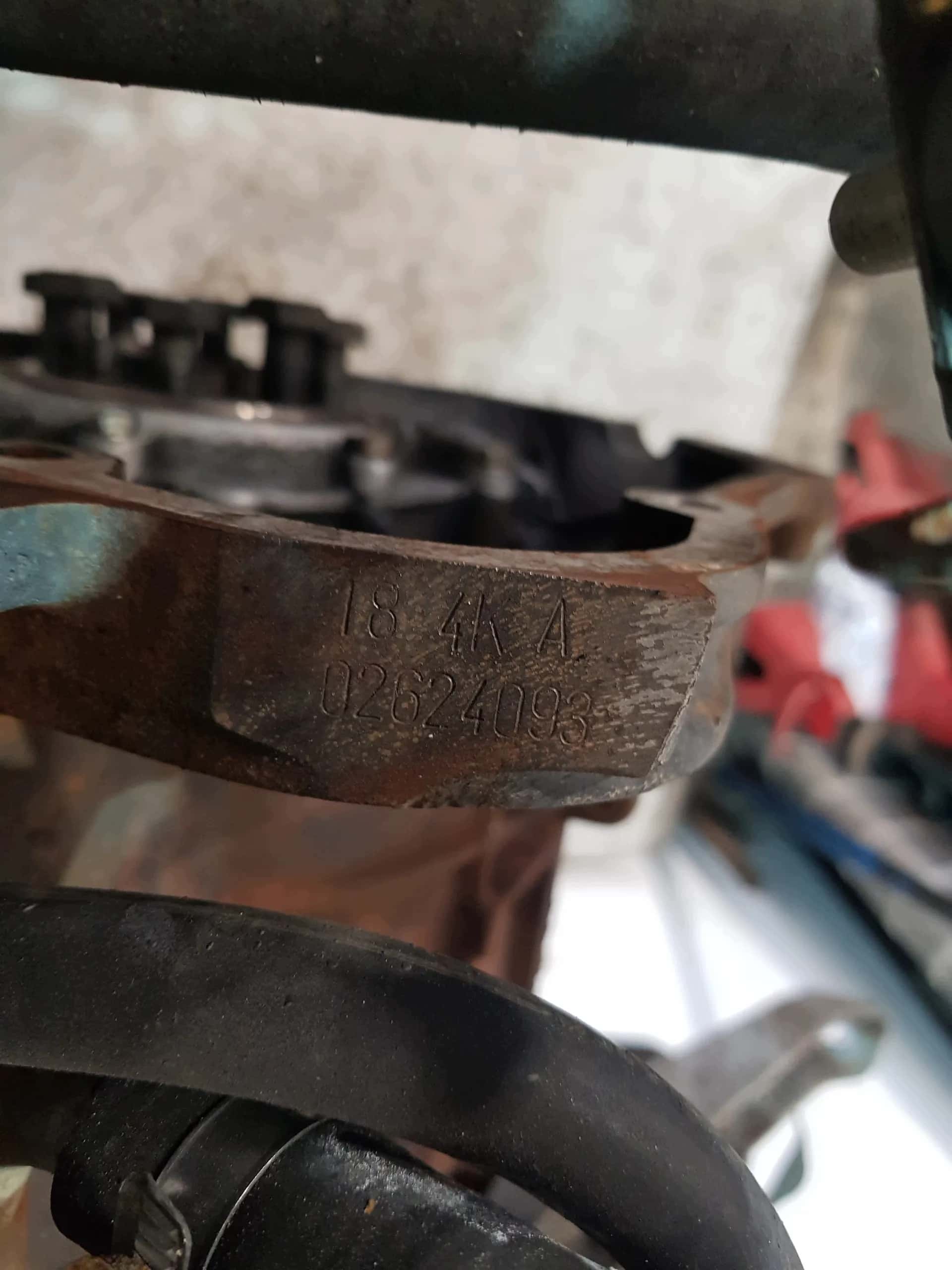 Moteur M10 B18 (184EA) vue 7