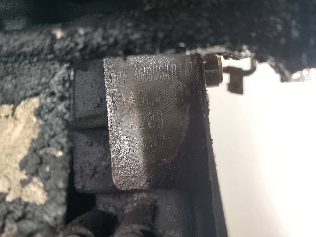 Moteur F1AGL411B vue 7