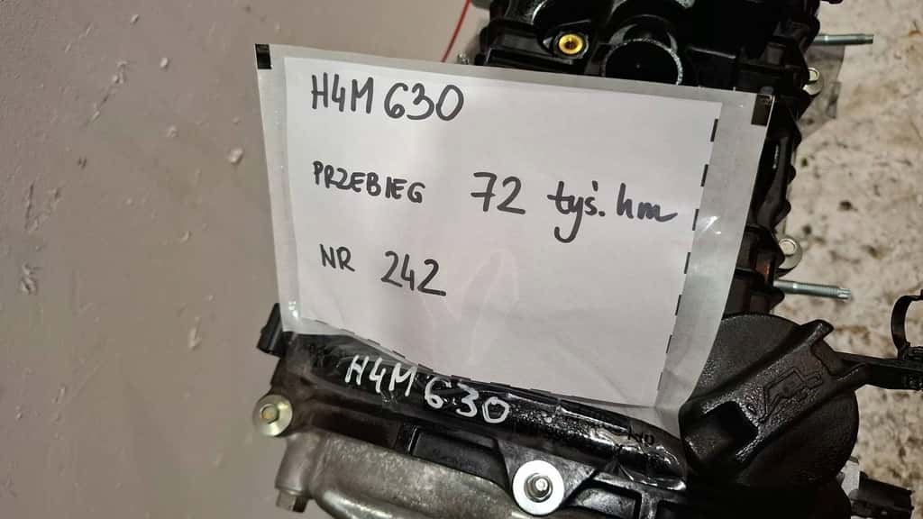 Moteur H4M 630 vue 2