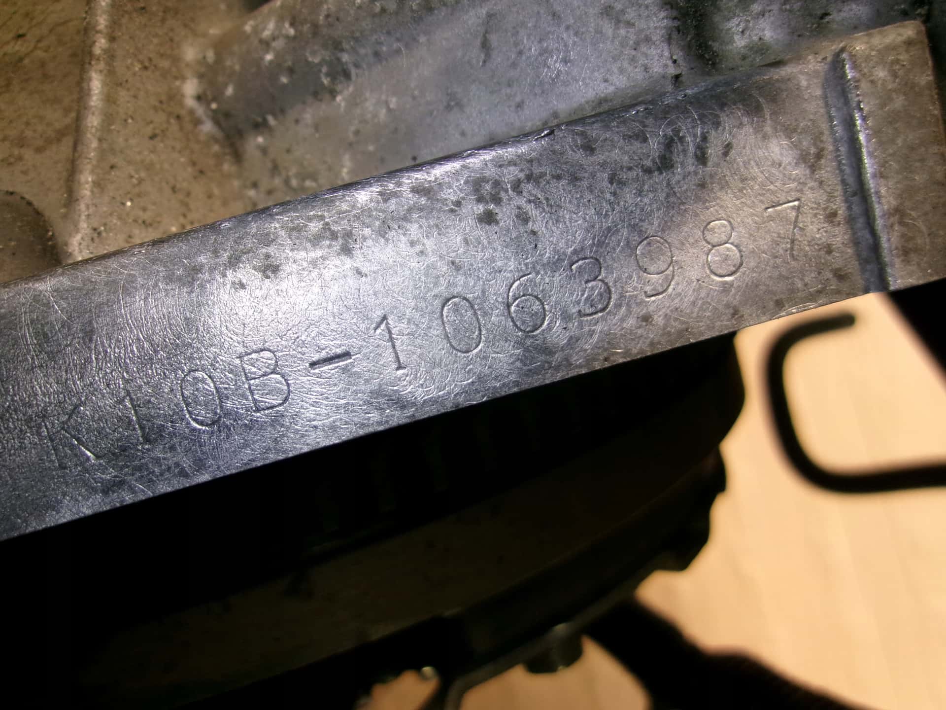 Moteur K10B vue 3