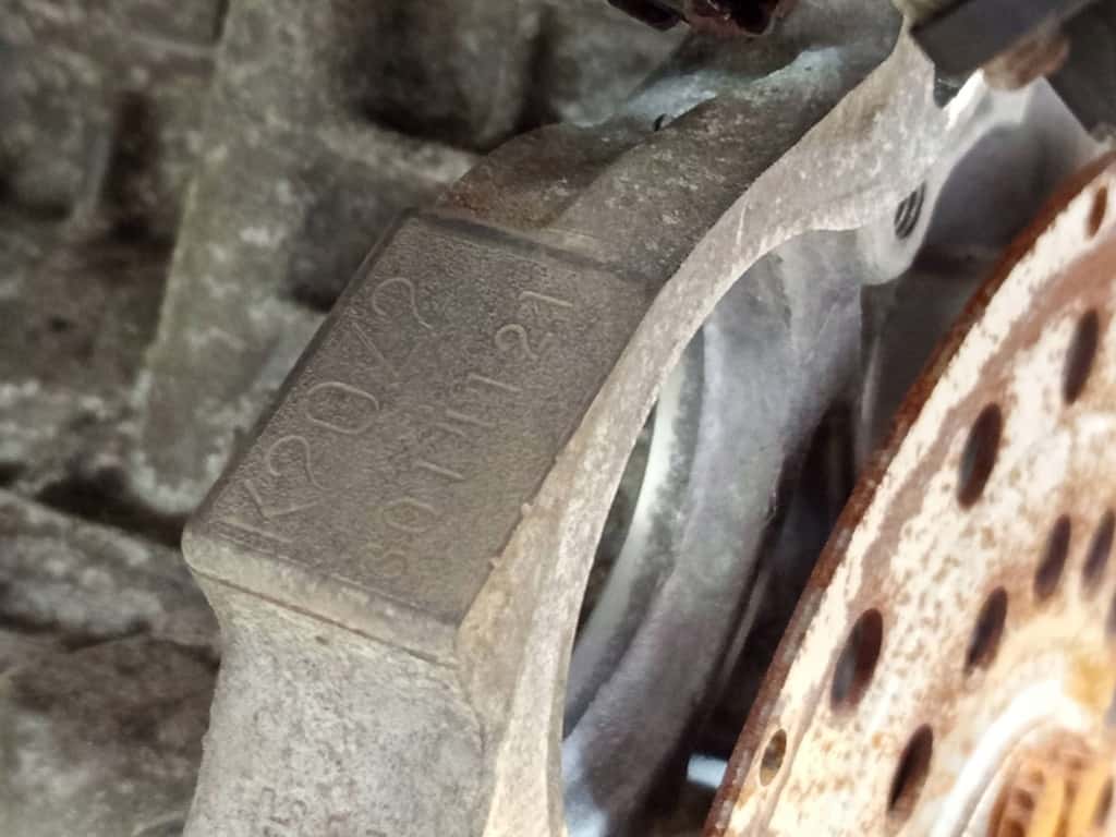 Moteur K20Z2 vue 5