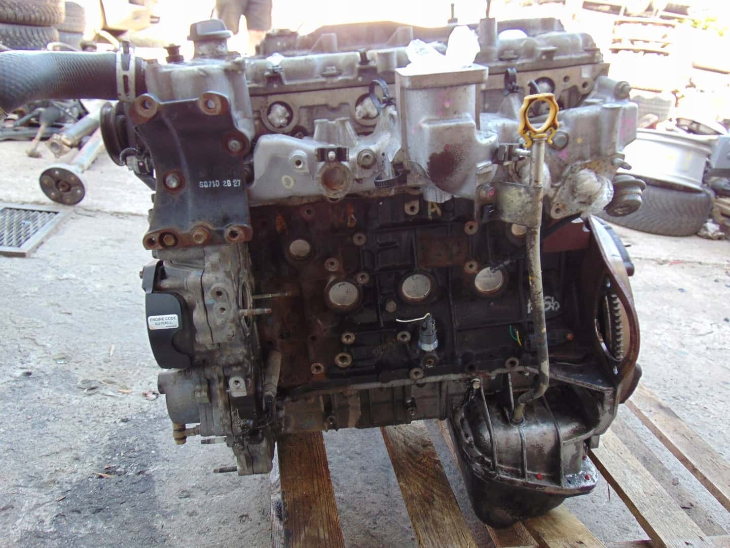 Moteur 4JJ1E4C-L vue 5