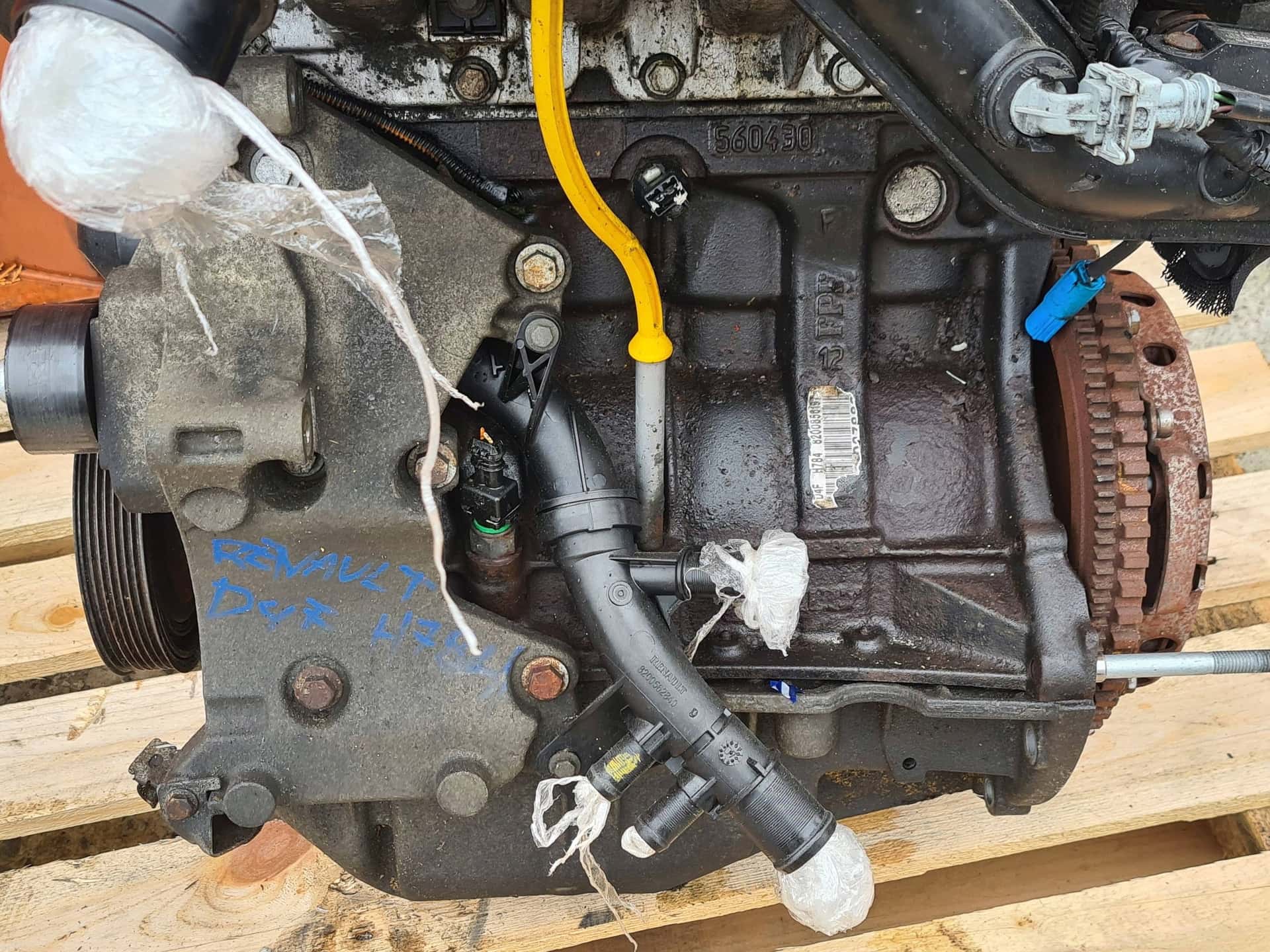 Moteur D4F 706 vue 3