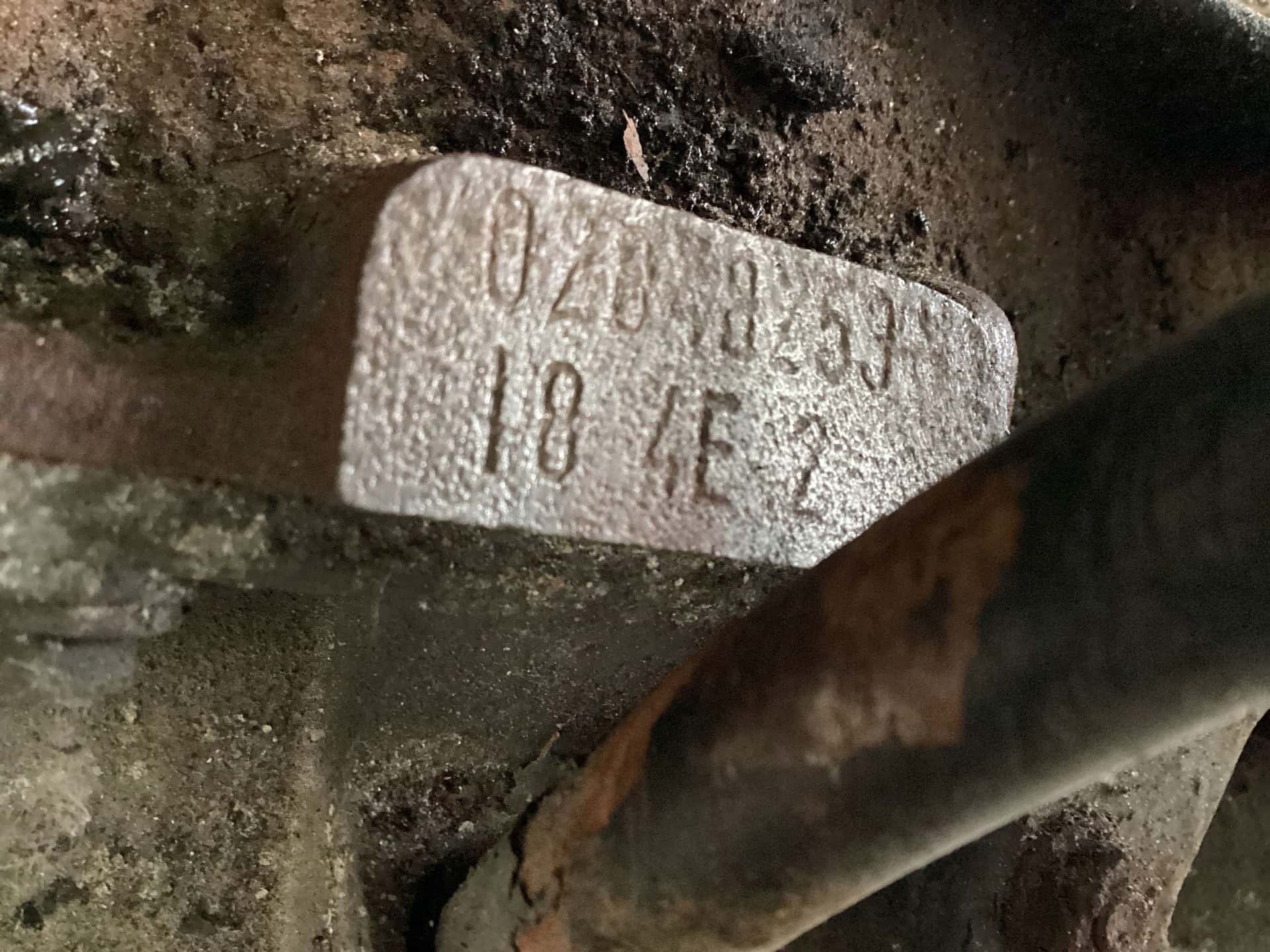 Moteur M43 B18 (184E2) vue 2