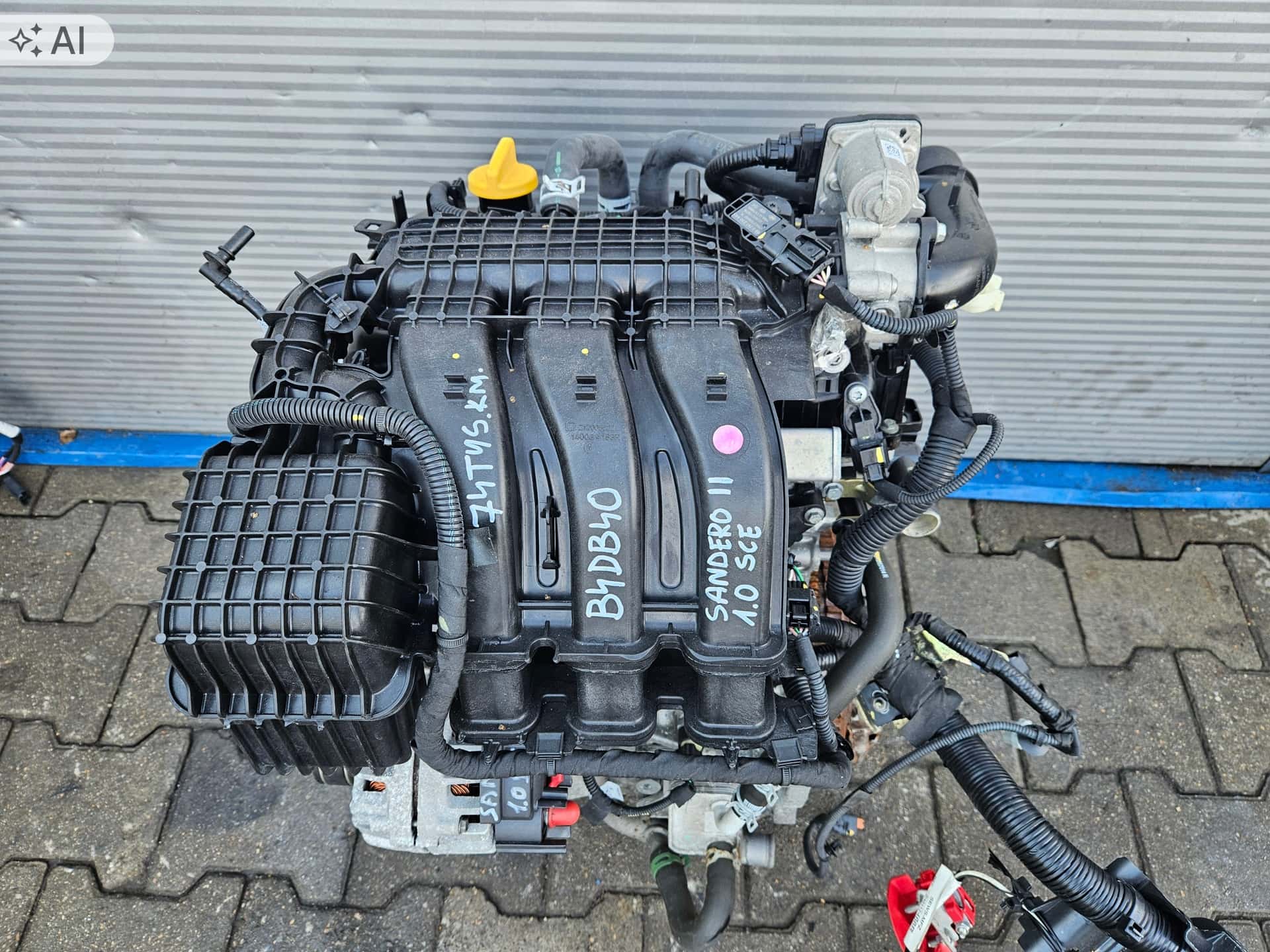 Moteur B4D 400 vue 2
