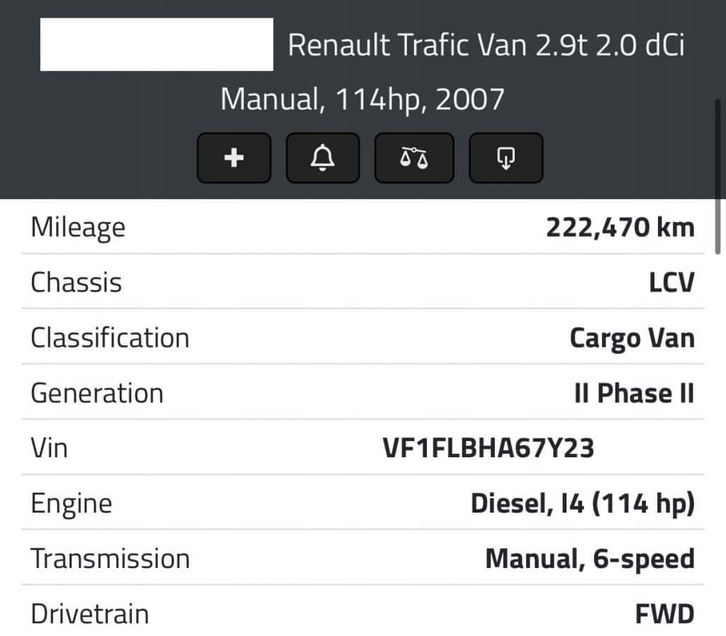 Moteur M9R 780 vue 2