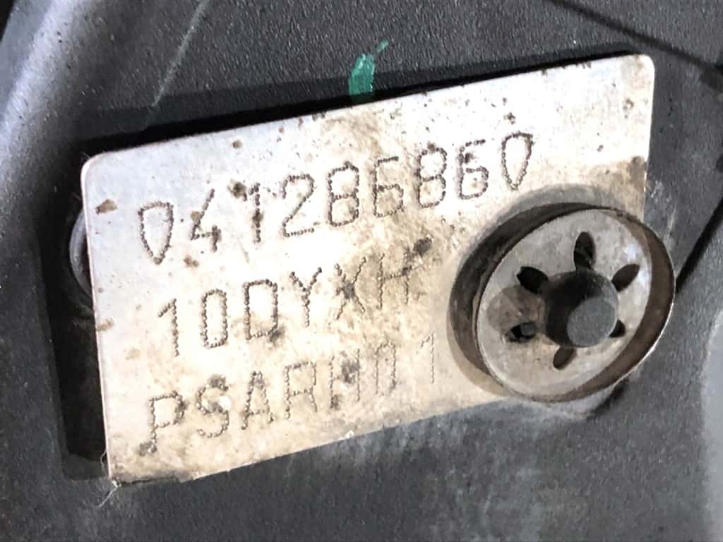 Moteur RHF (DW10BTED4) vue 5