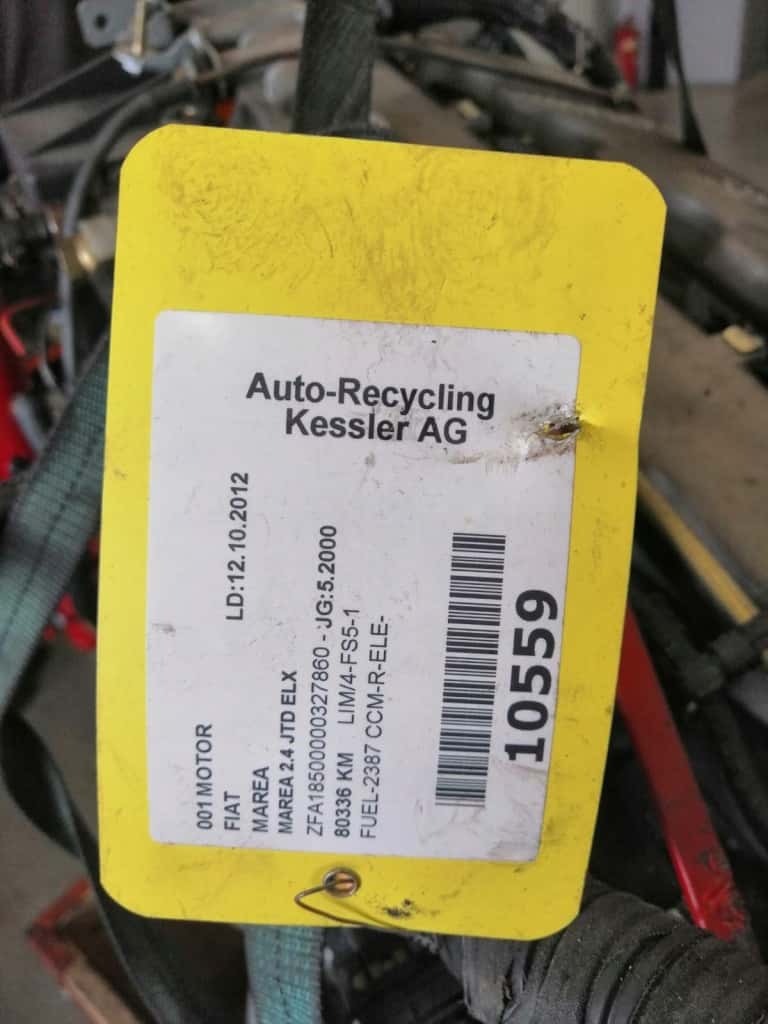 Moteur 185 A6.000 vue 3