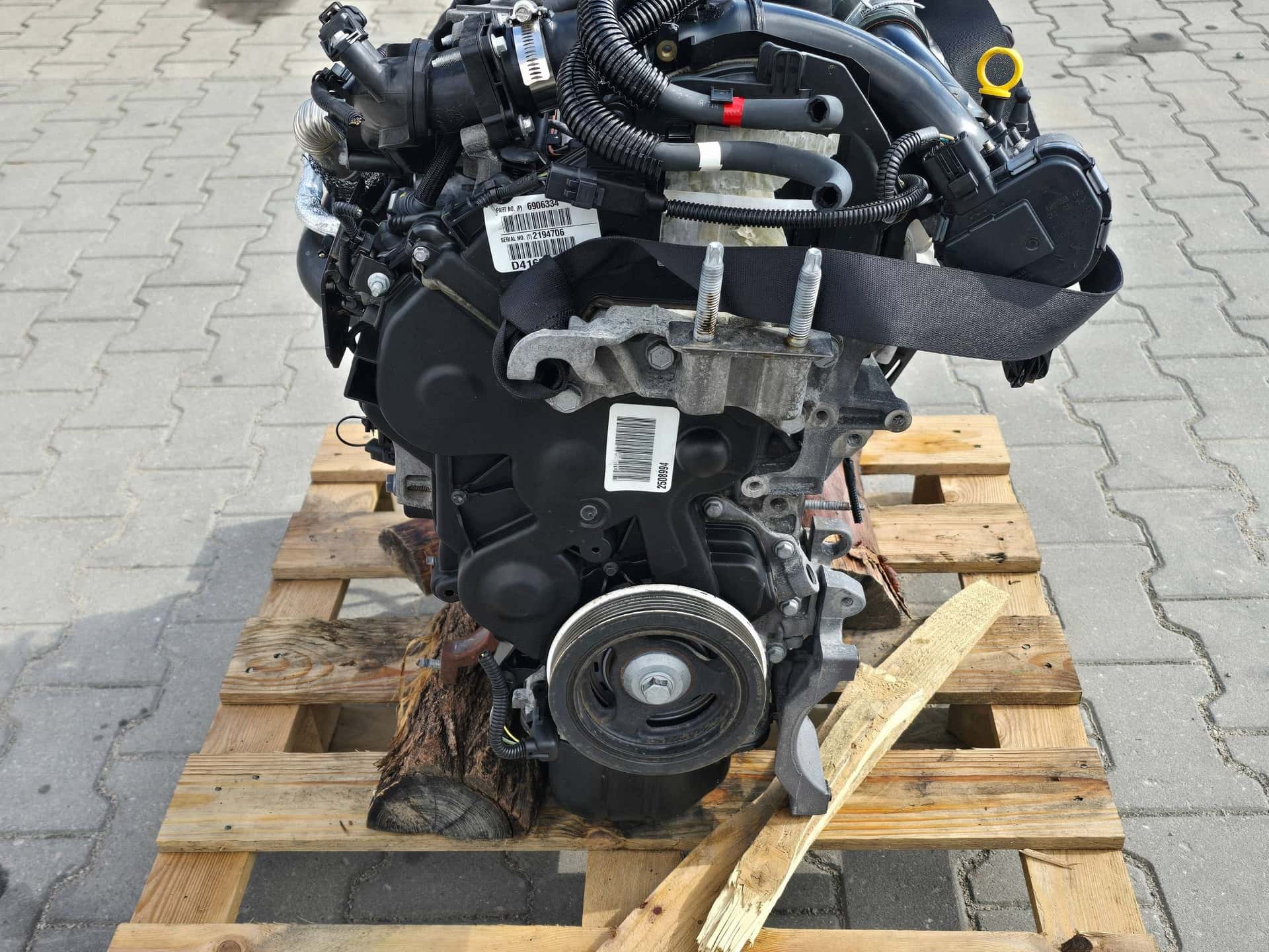 Moteur D 4162 T vue 4