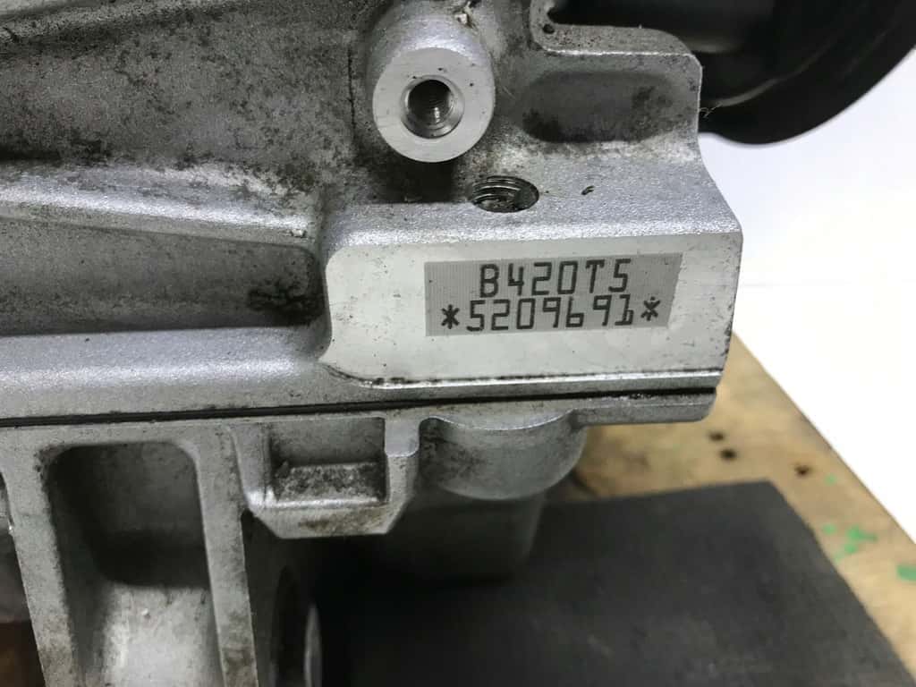 Moteur B 420 T5 vue 7