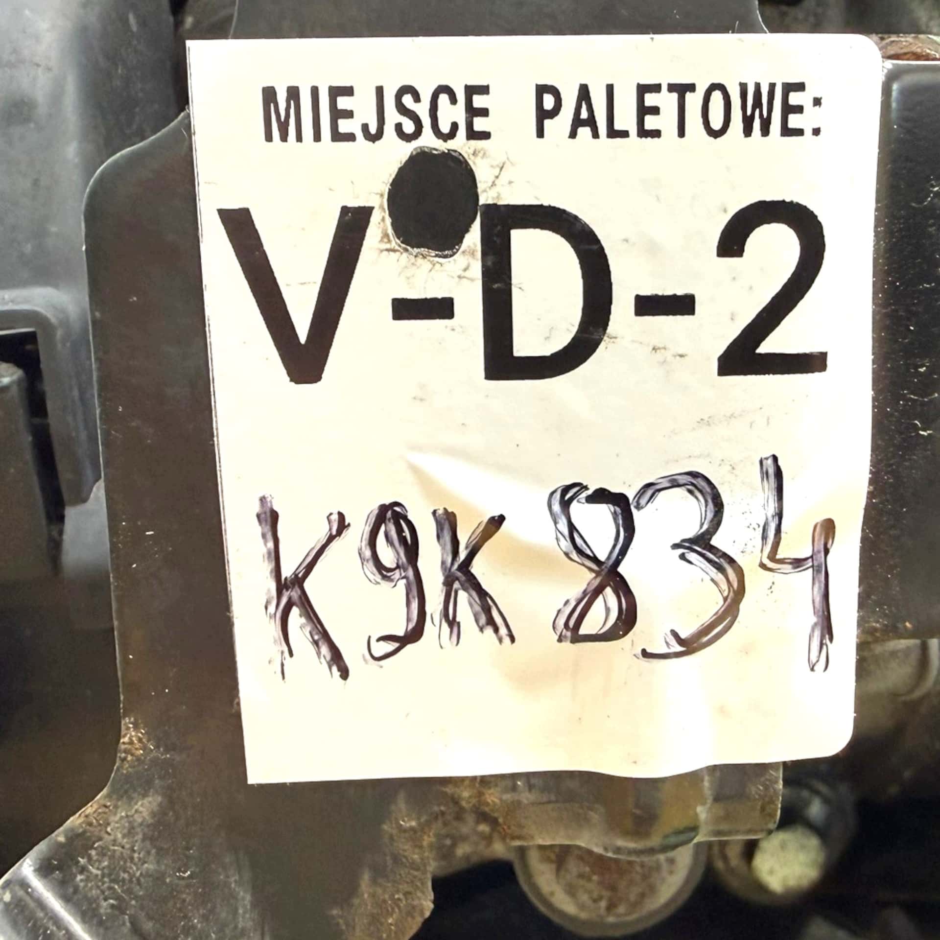 Moteur K9K 834 vue 11