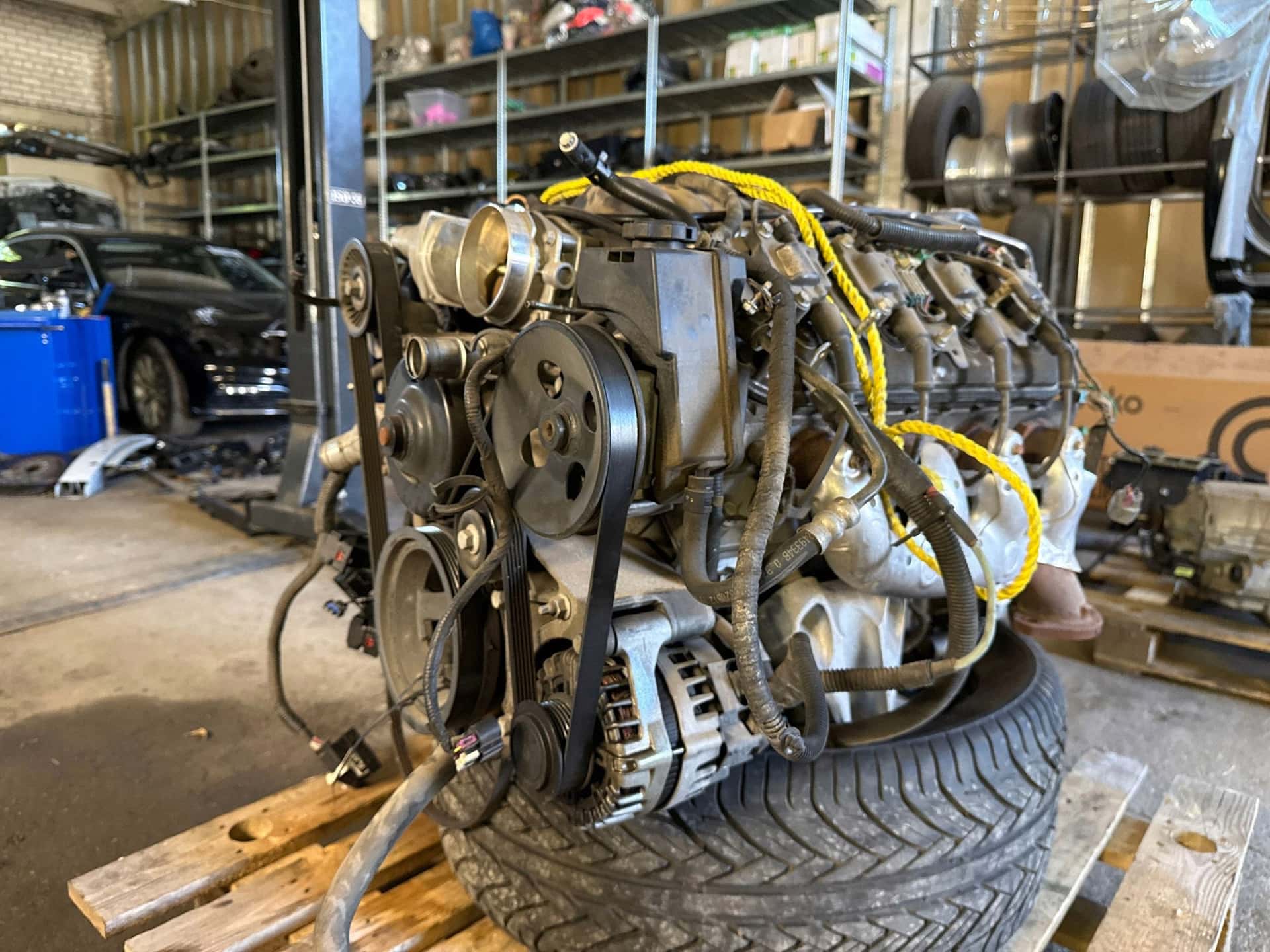 Moteur L99(376CUV8) vue 3