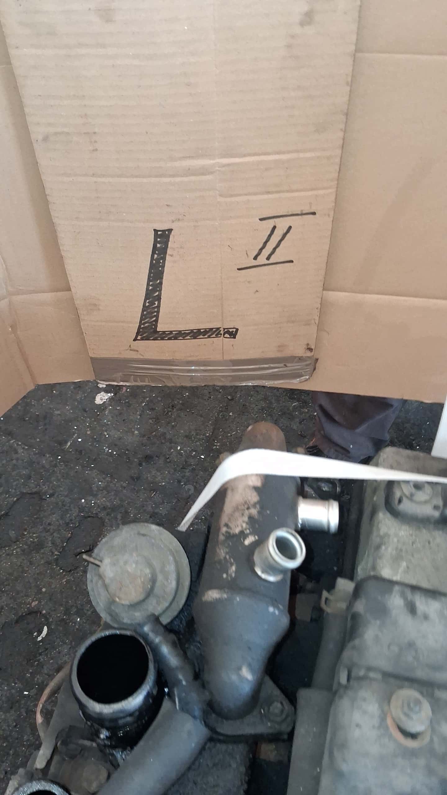 Moteur 4D56 (8V) vue 2