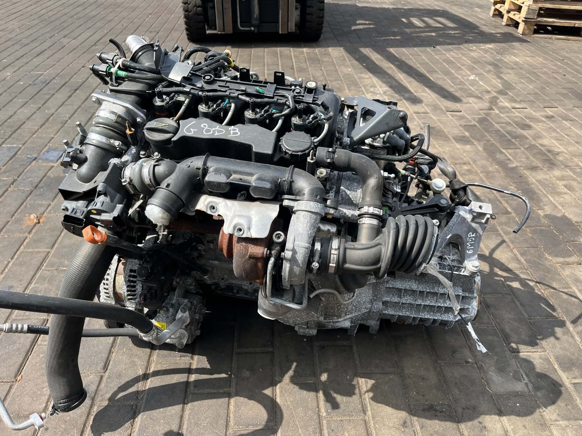 Moteur G8DB vue 2