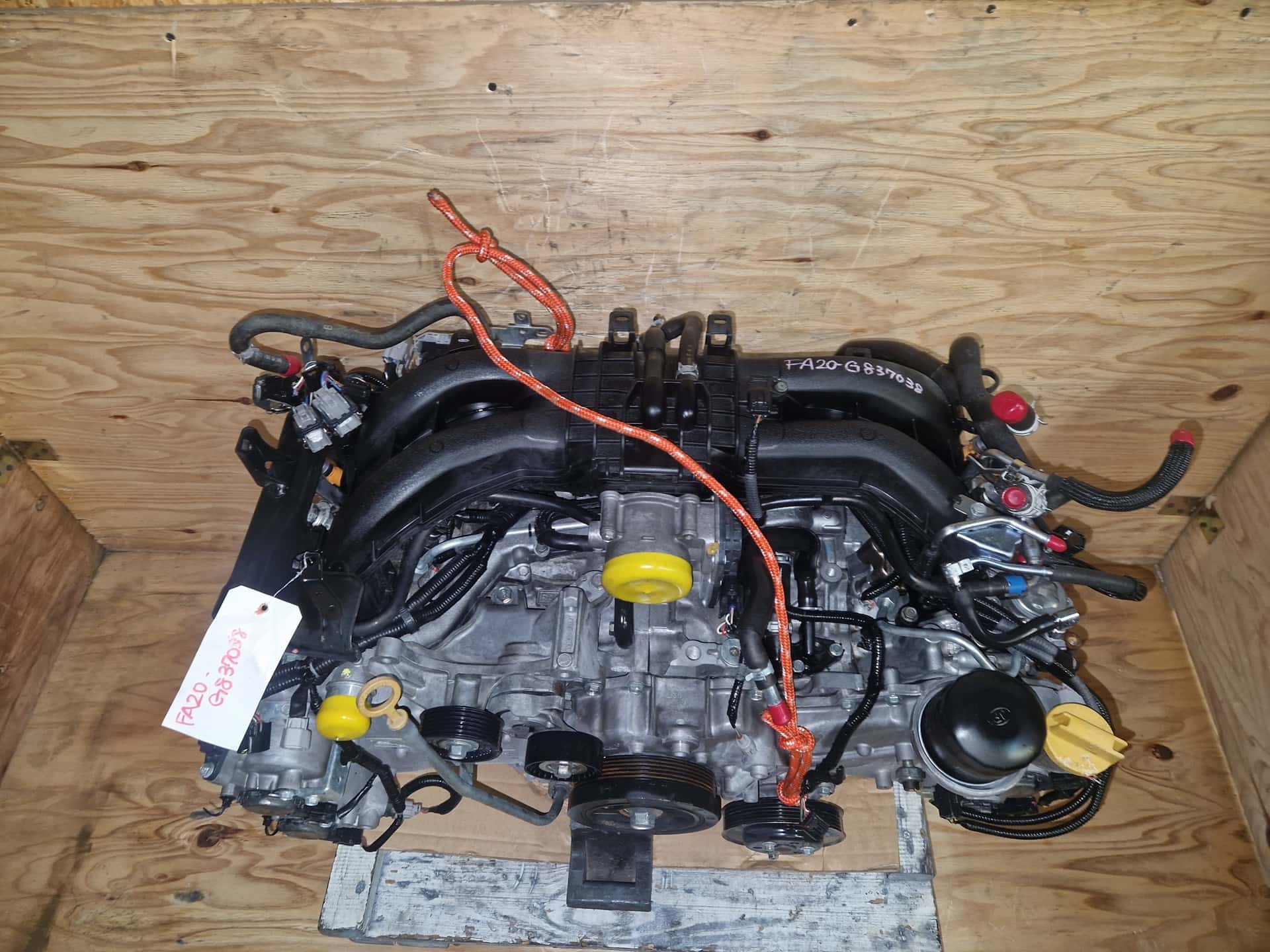 Moteur FA20 vue 2